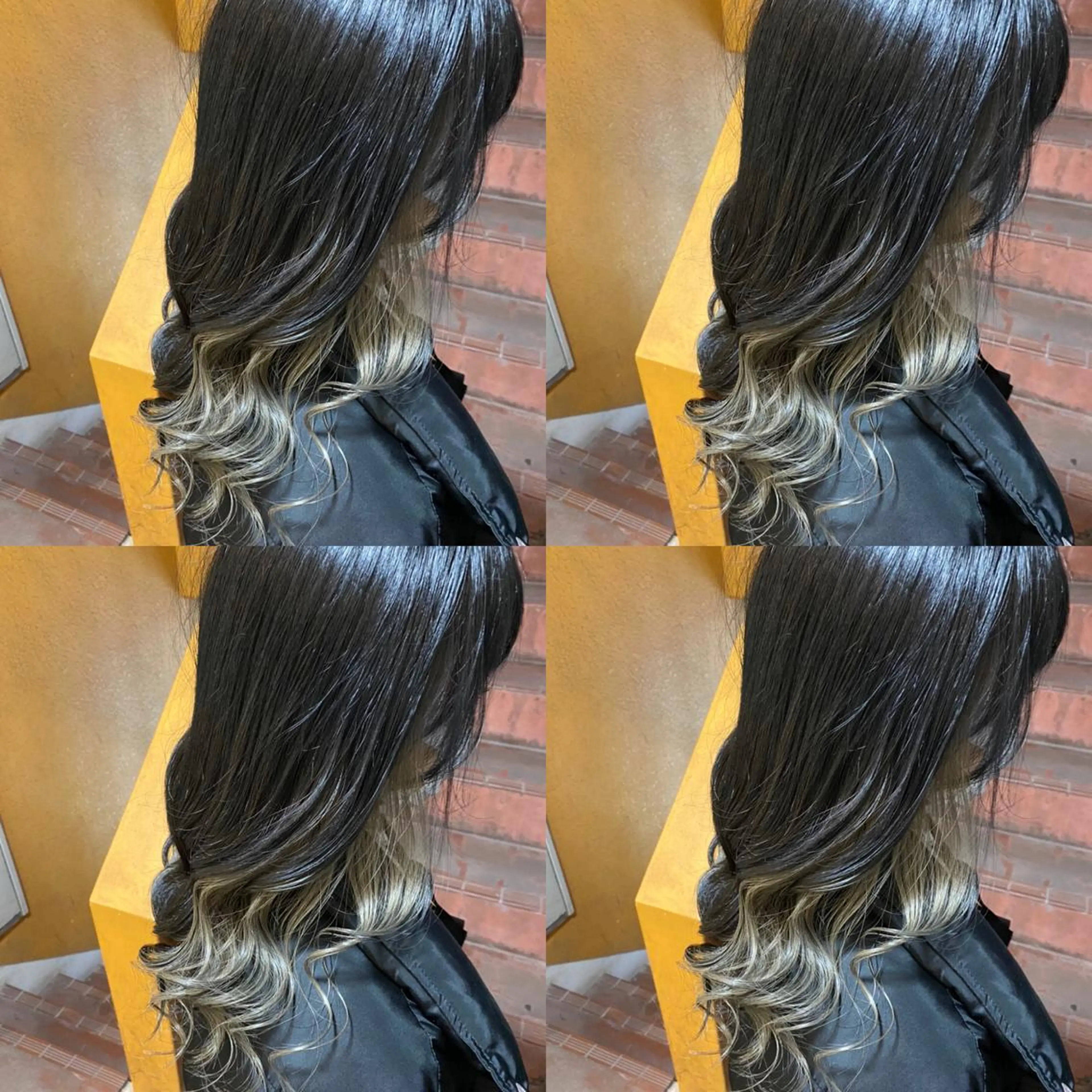 ミディアム アッシュ 外国人風カラー ハイライト 学生 レイヤーカット ヘアカラー トリートメント ご予約 宜しくお願いします！のヘアスタイル