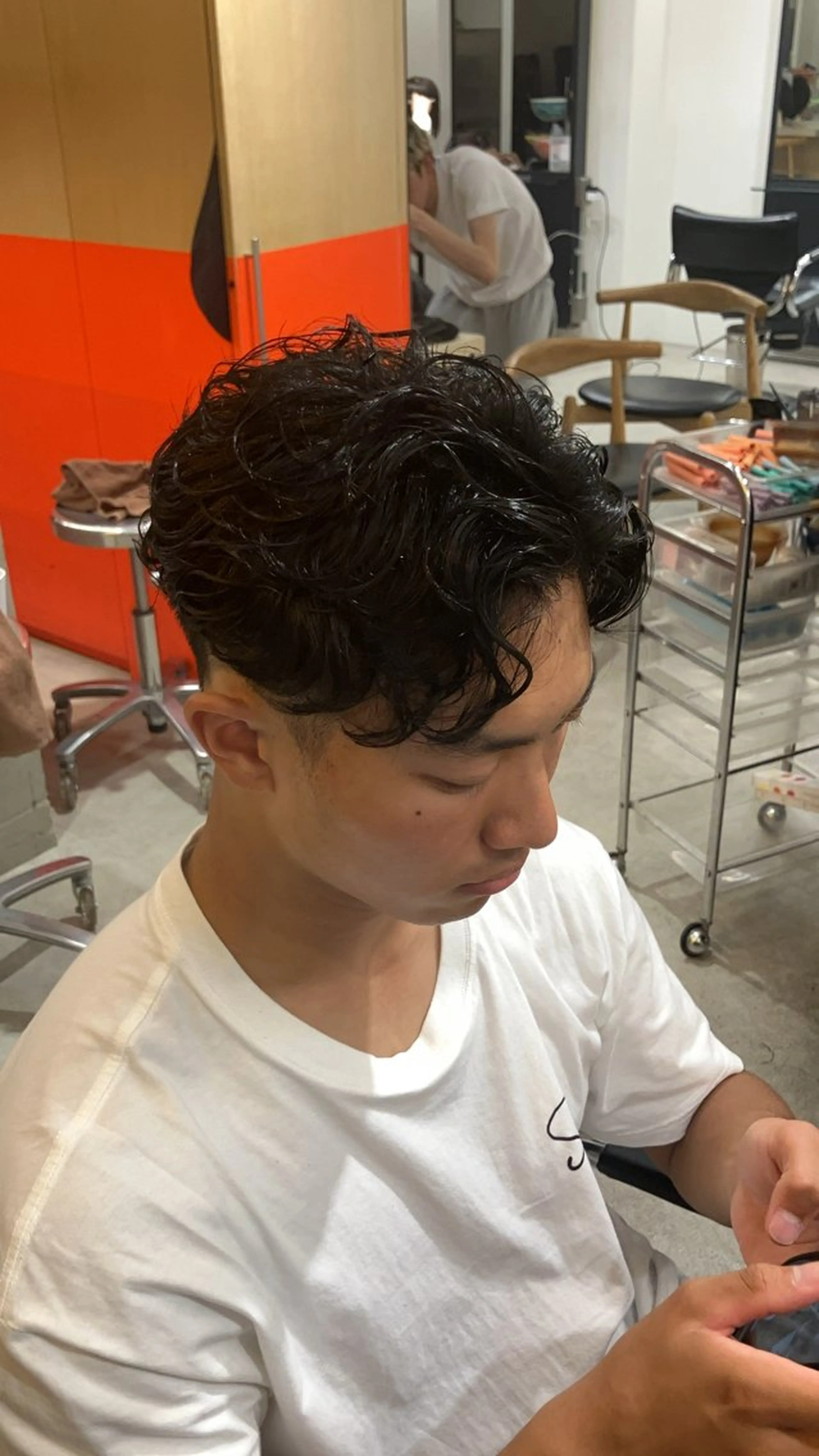 パーマ パーマ RETOUCH by fifth メンズサロン【レタッチ バイ フィフス】所属・fifth原宿 A:Ri🧸のヘアスタイル