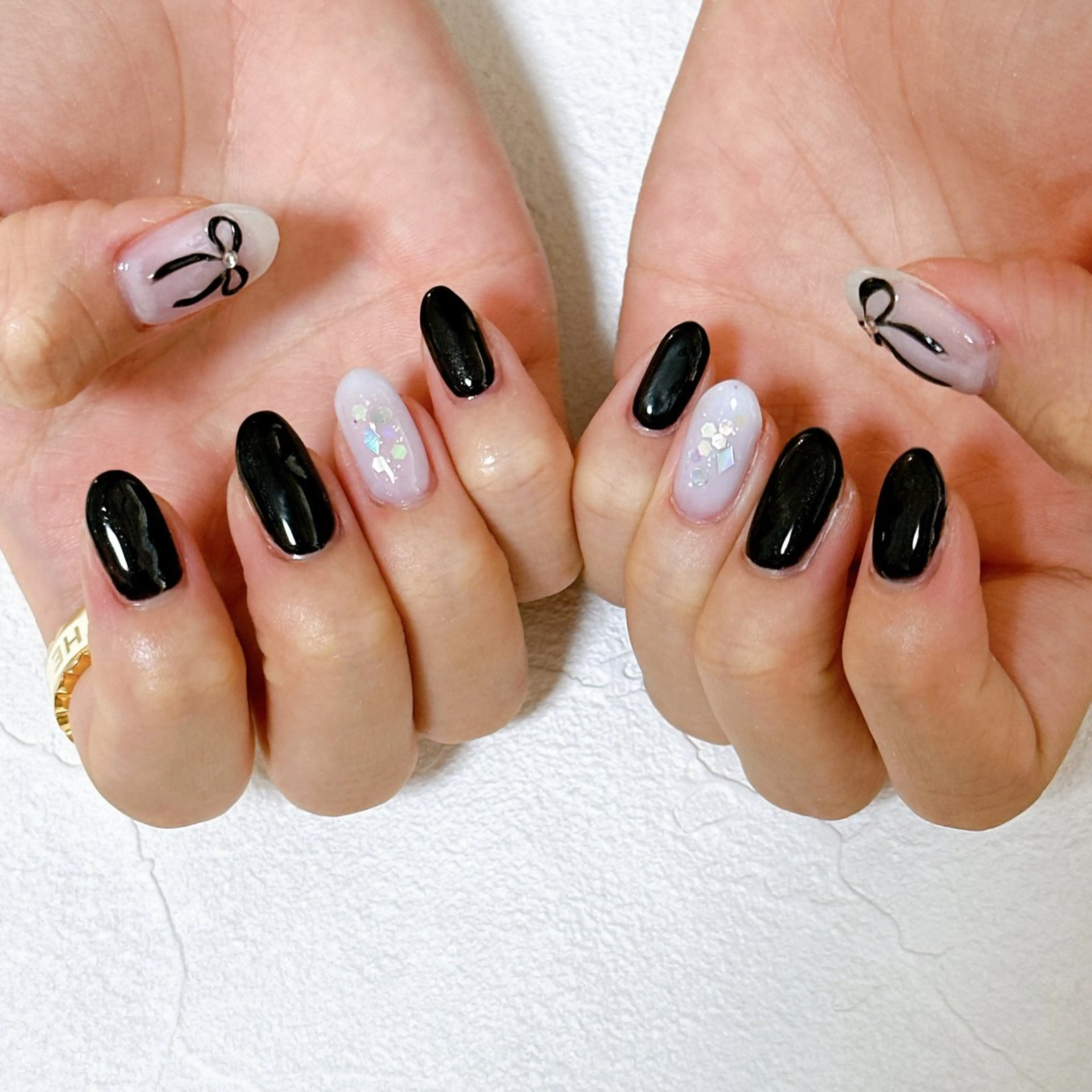 ネイル オーロラネイル フットネイル フレンチネイル ジェルネイル 韓国ネイル Mogu nail 二子玉川のネイルデザイン