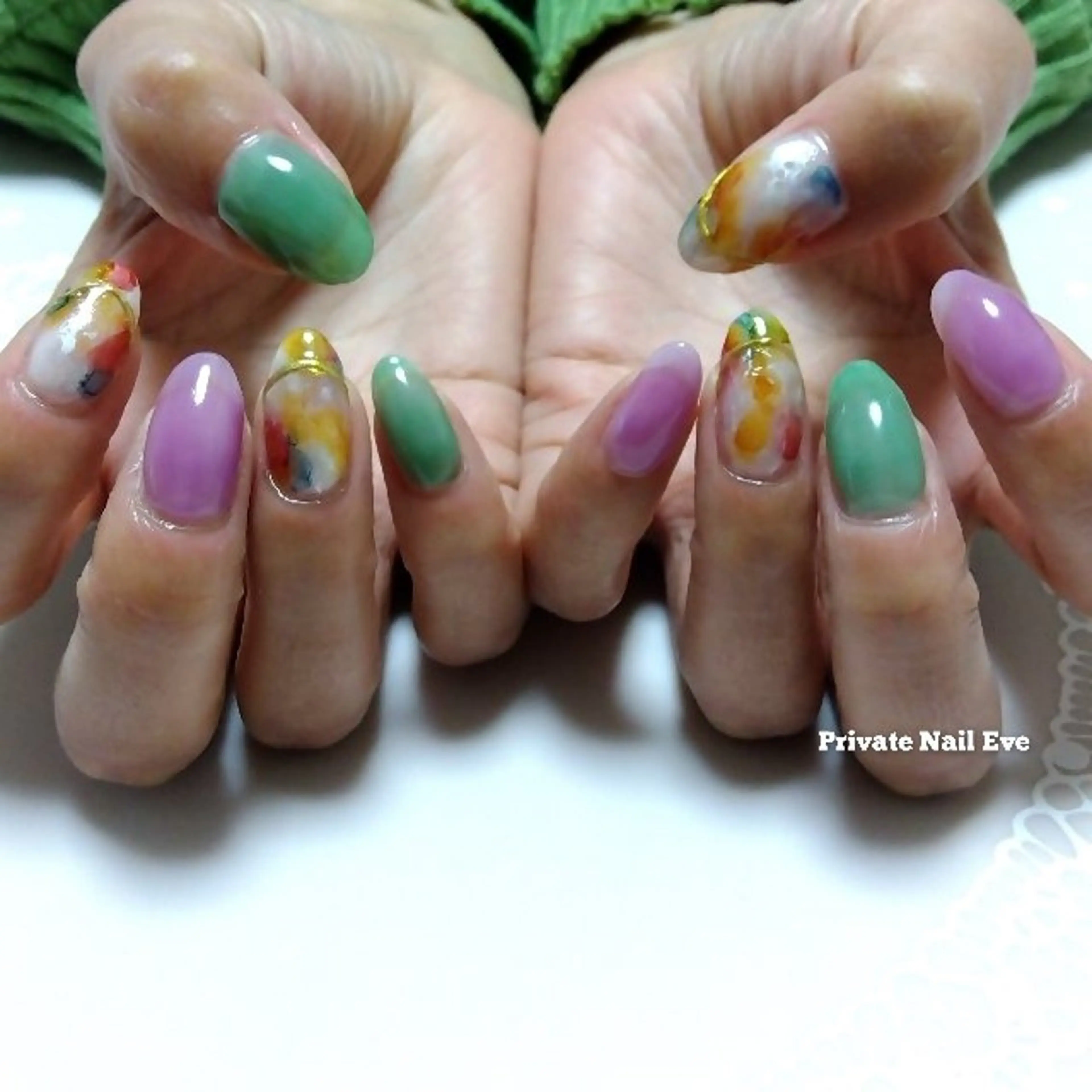 ネイル アートネイル ニュアンスネイル ハンドネイル ネイル junkoのネイルデザイン