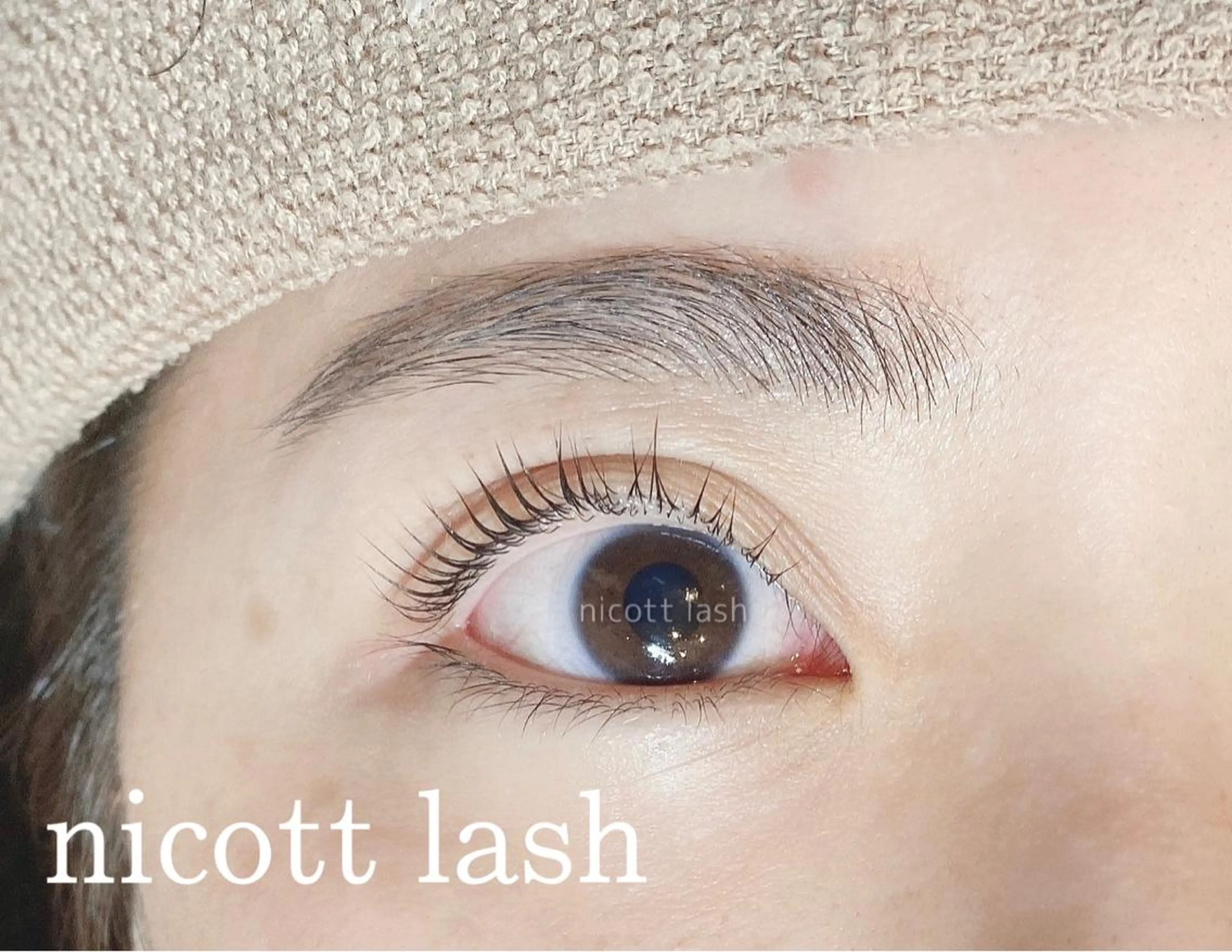 マツエク・マツパ パリジェンヌラッシュリフト nicottlash 天王寺店の眉毛・アイブロウイメージ