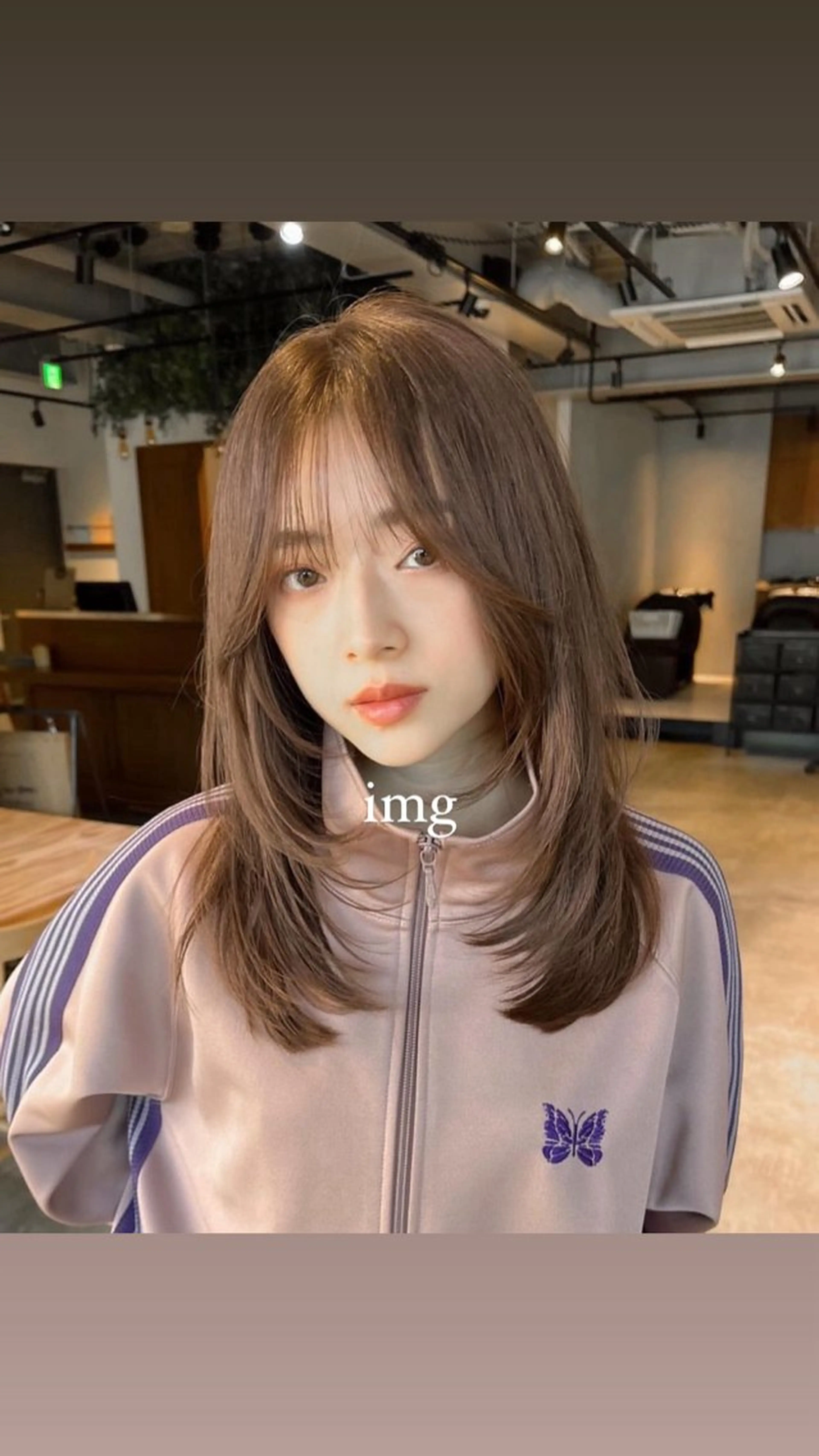 ロング 名竹聖治/透明感 カラー/縮毛矯正のヘアスタイル