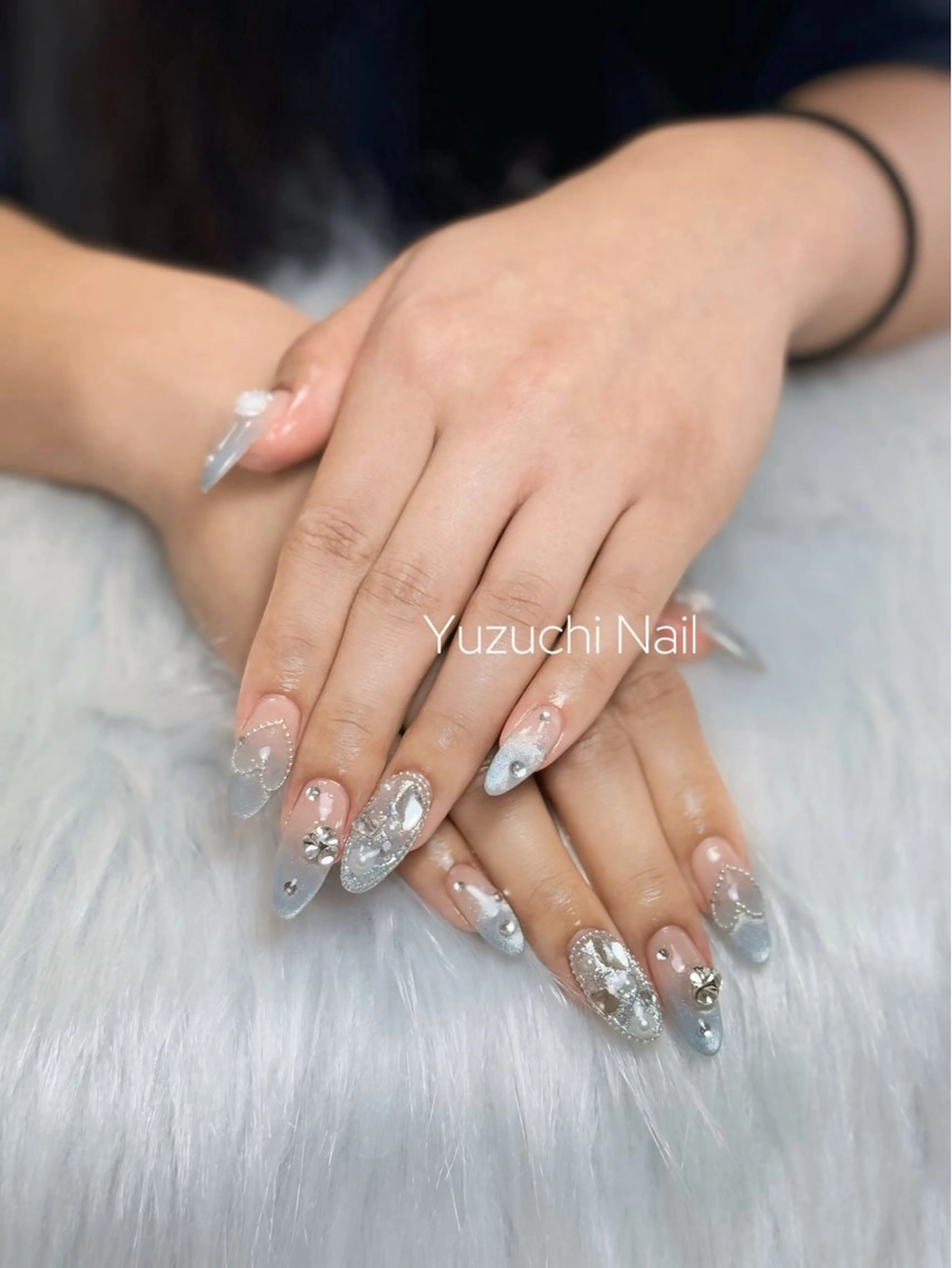 ネイル フットネイル 夏ネイル ワンホンネイル ハンドネイル ハンドケア Yuzuchi Nailのネイルデザイン