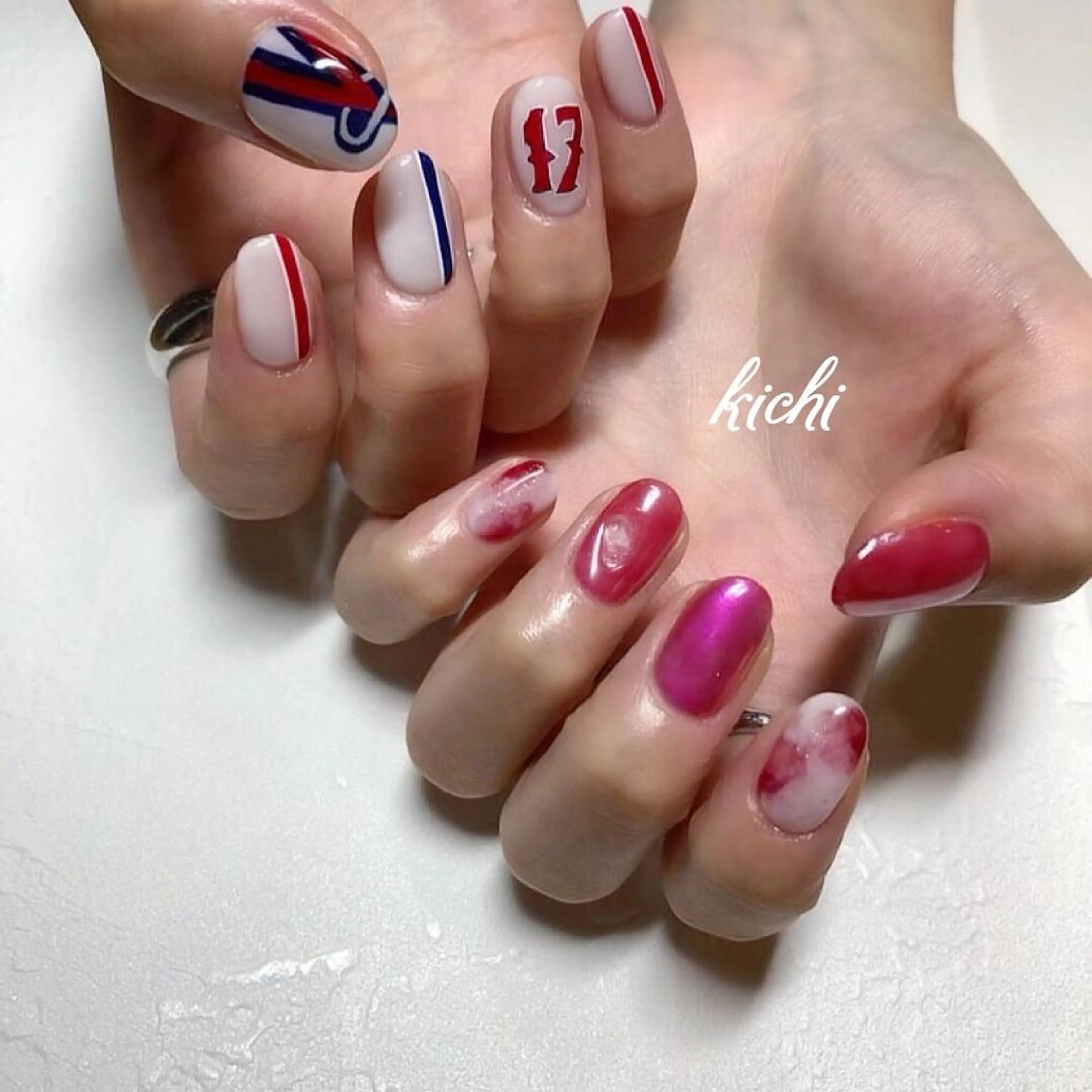 ネイル kichi･:* みじゅのネイルデザイン