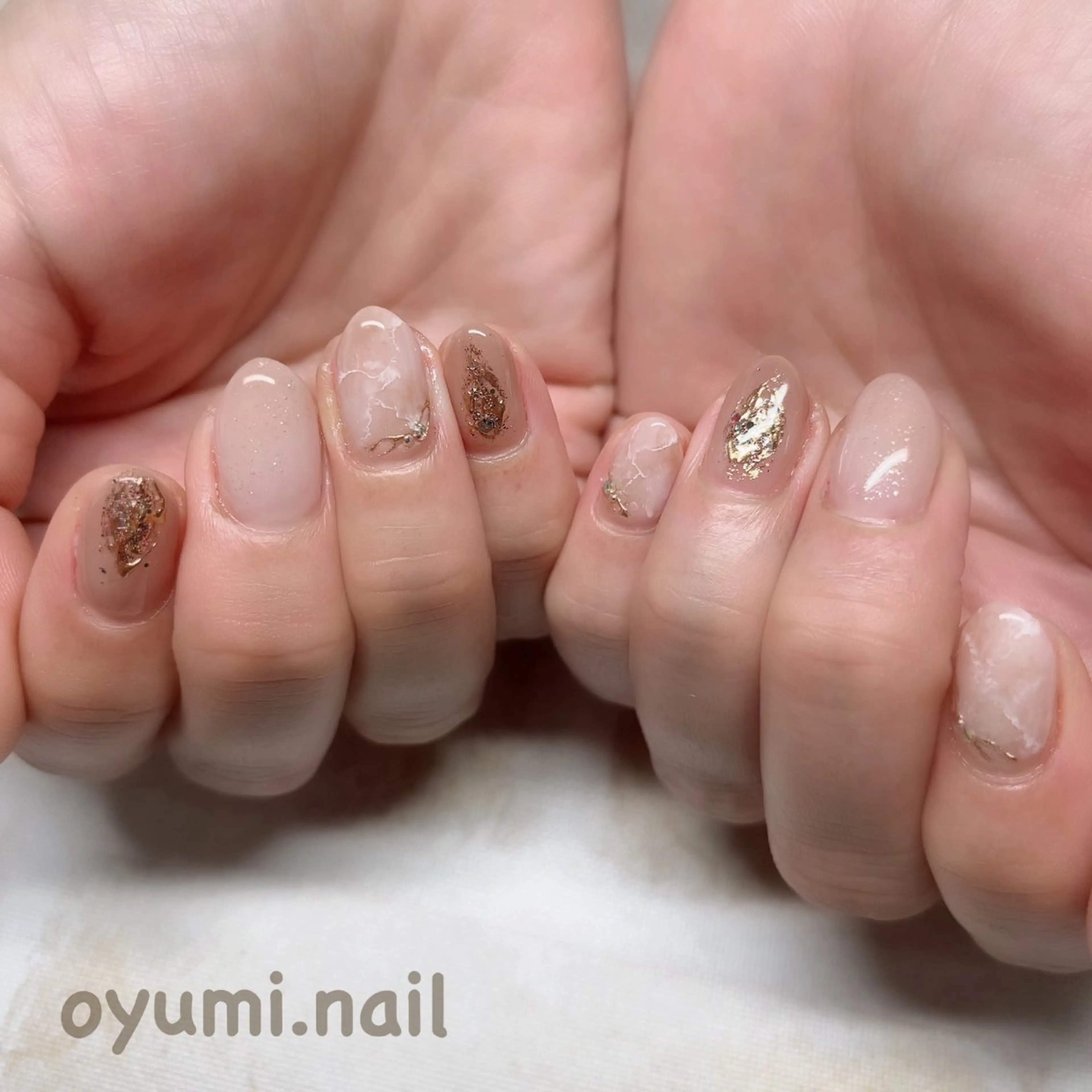 ネイル ニュアンスネイル オフィスネイル ハンドネイル takanashi yumiのネイルデザイン