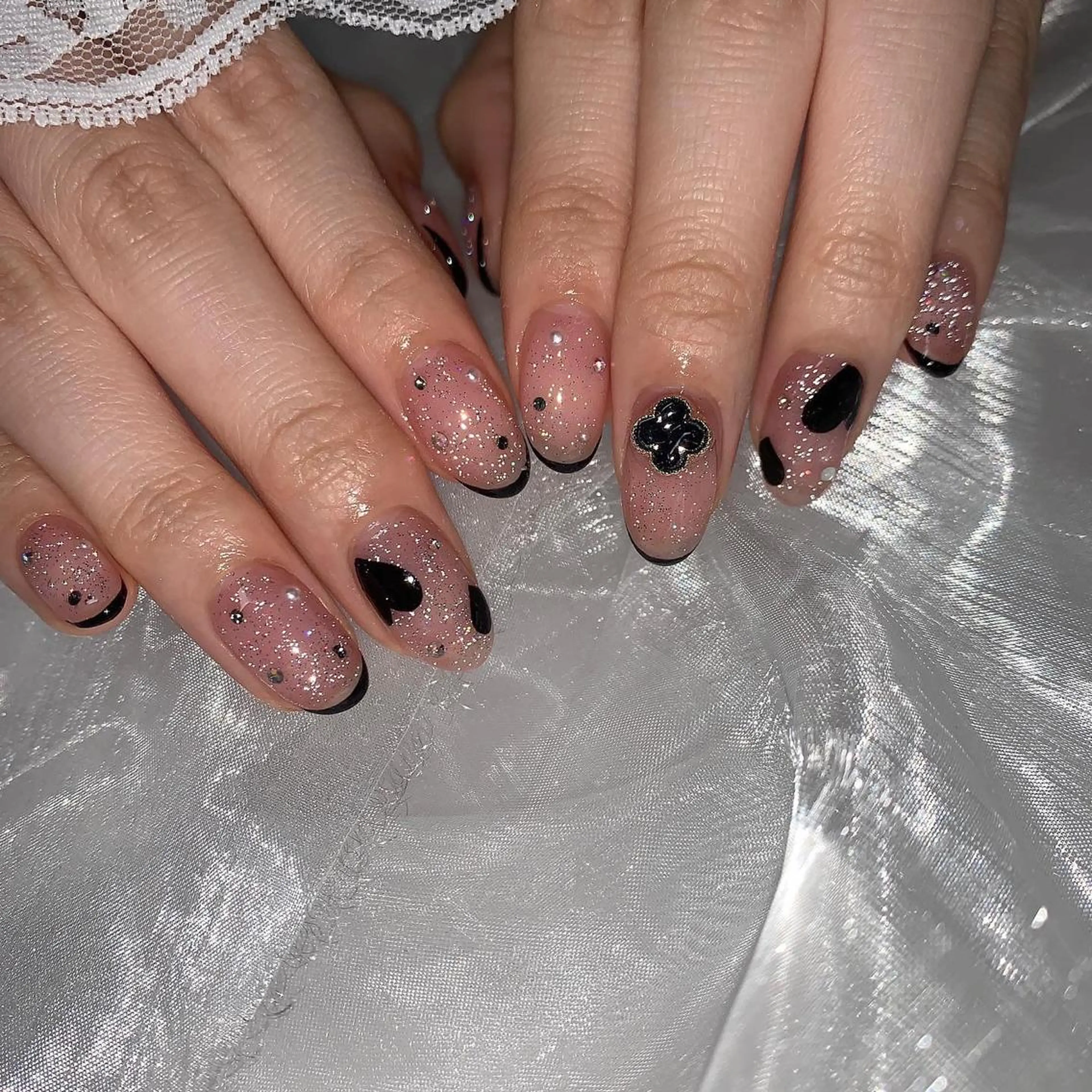 ネイル ハンドネイル La neige* yuki 🥯🍑のネイルデザイン