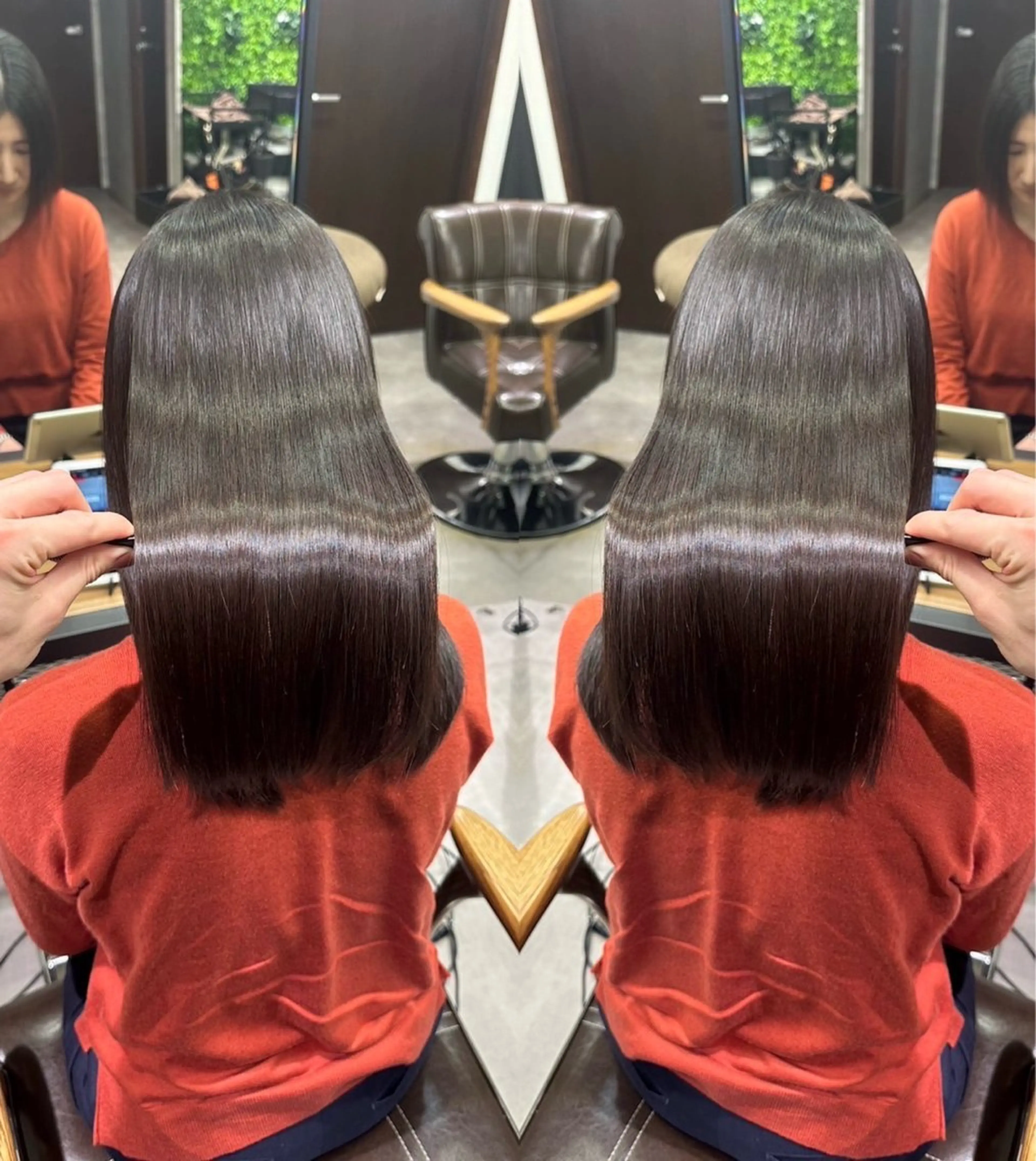 ロング 縮毛矯正 トリートメント RAF TOKYO 2nd所属・美髪矯正/髪質改善/ ヒロムのヘアスタイル