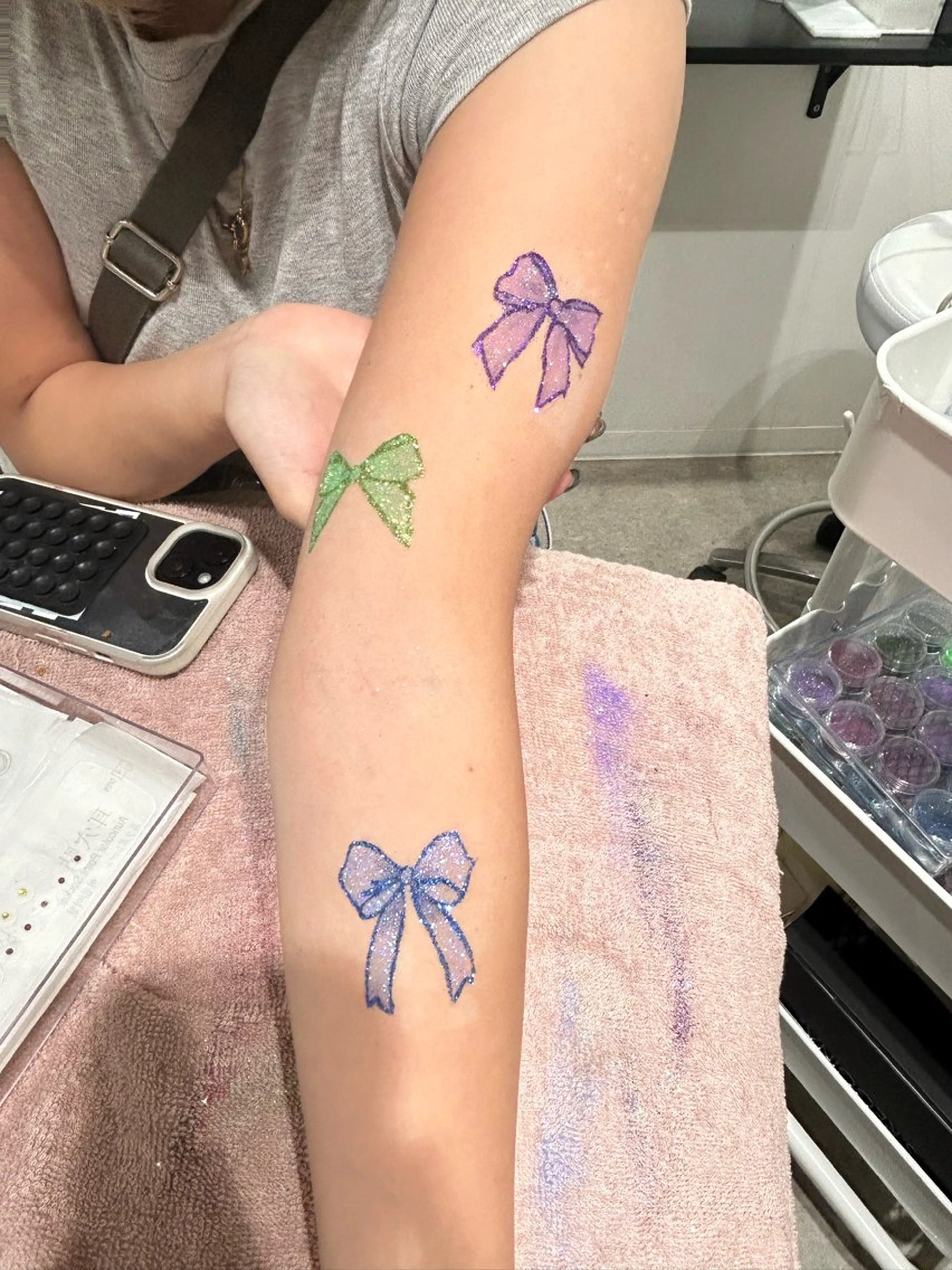 new🎶キラキラ✨/boby jewelry定額デザイン🦋の写真