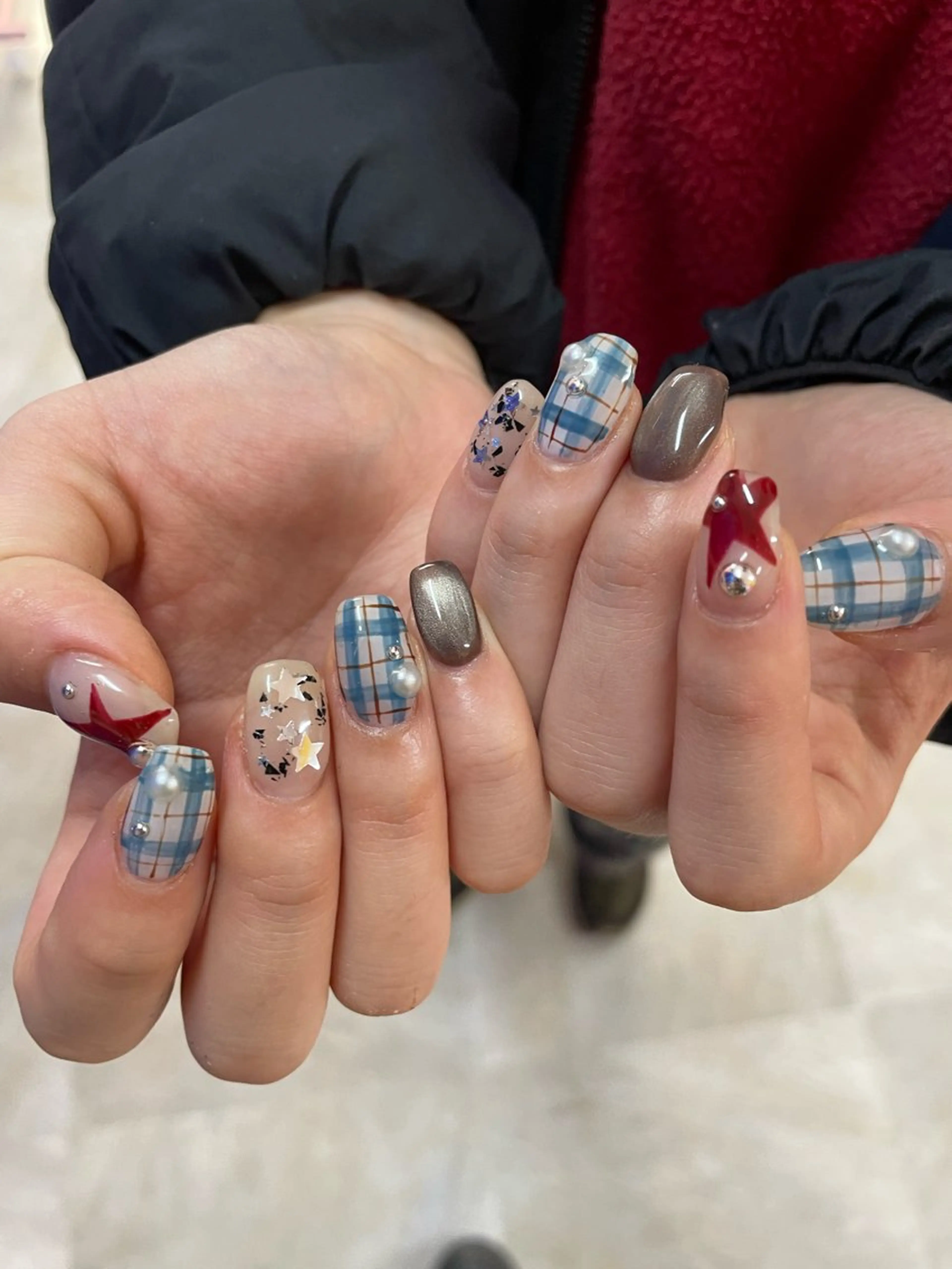 ネイル ハンドネイル ひめか🫁 推し概念・個性派のネイルデザイン