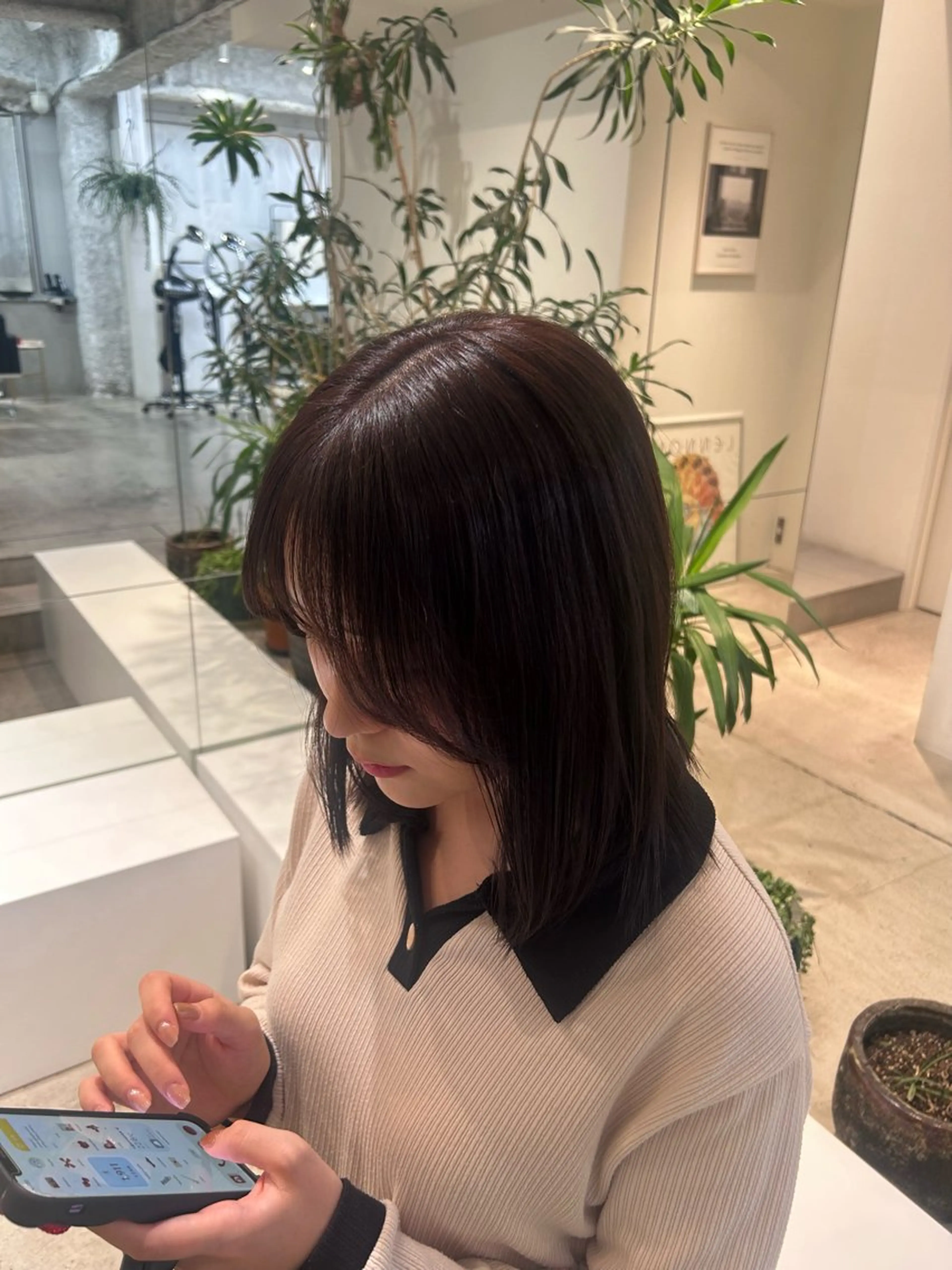 セミロング カラー ANY,AmiLi / Noaのヘアスタイル