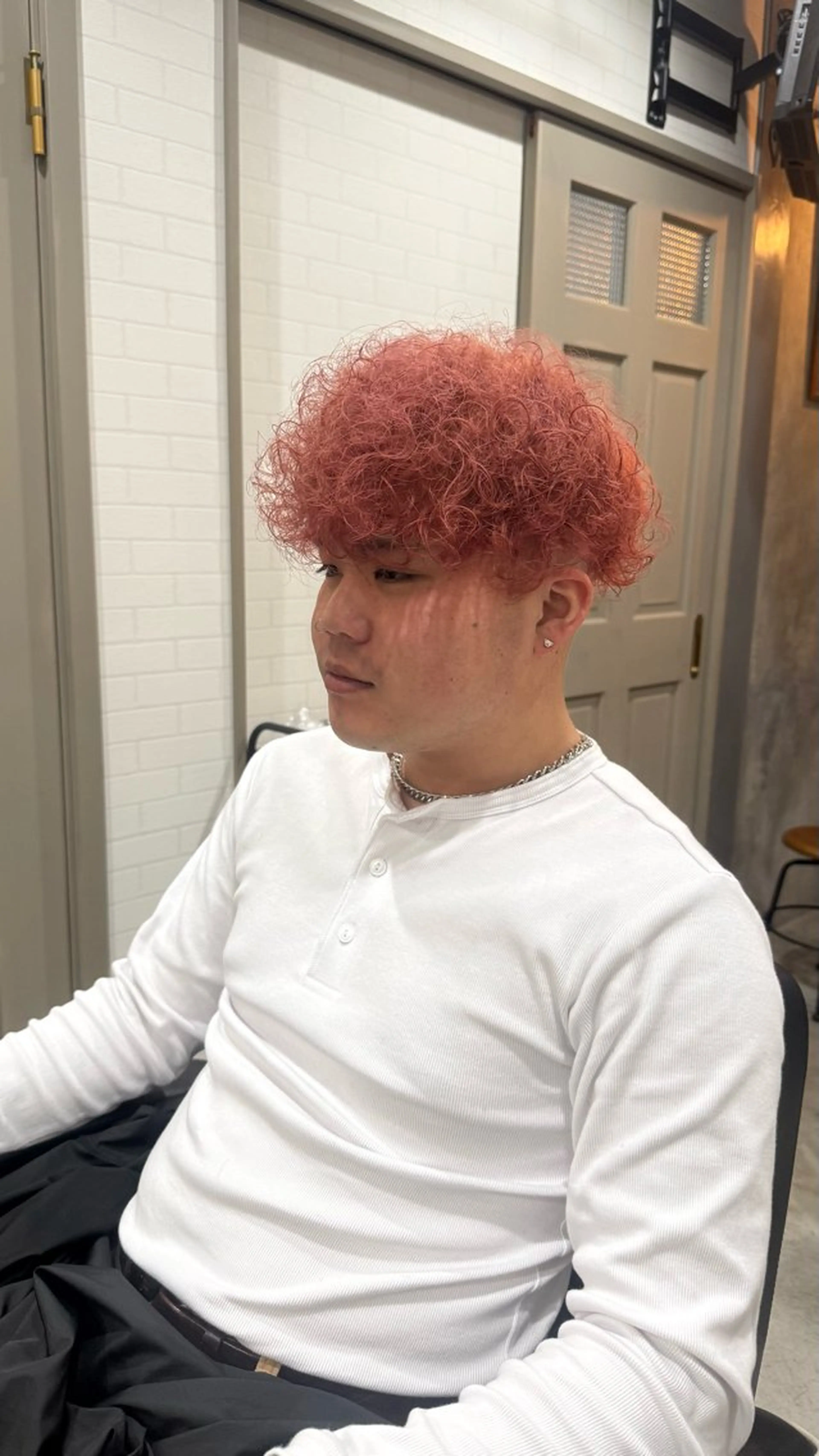 カラー パーマ ヘアカラー Bernie boyのヘアスタイル