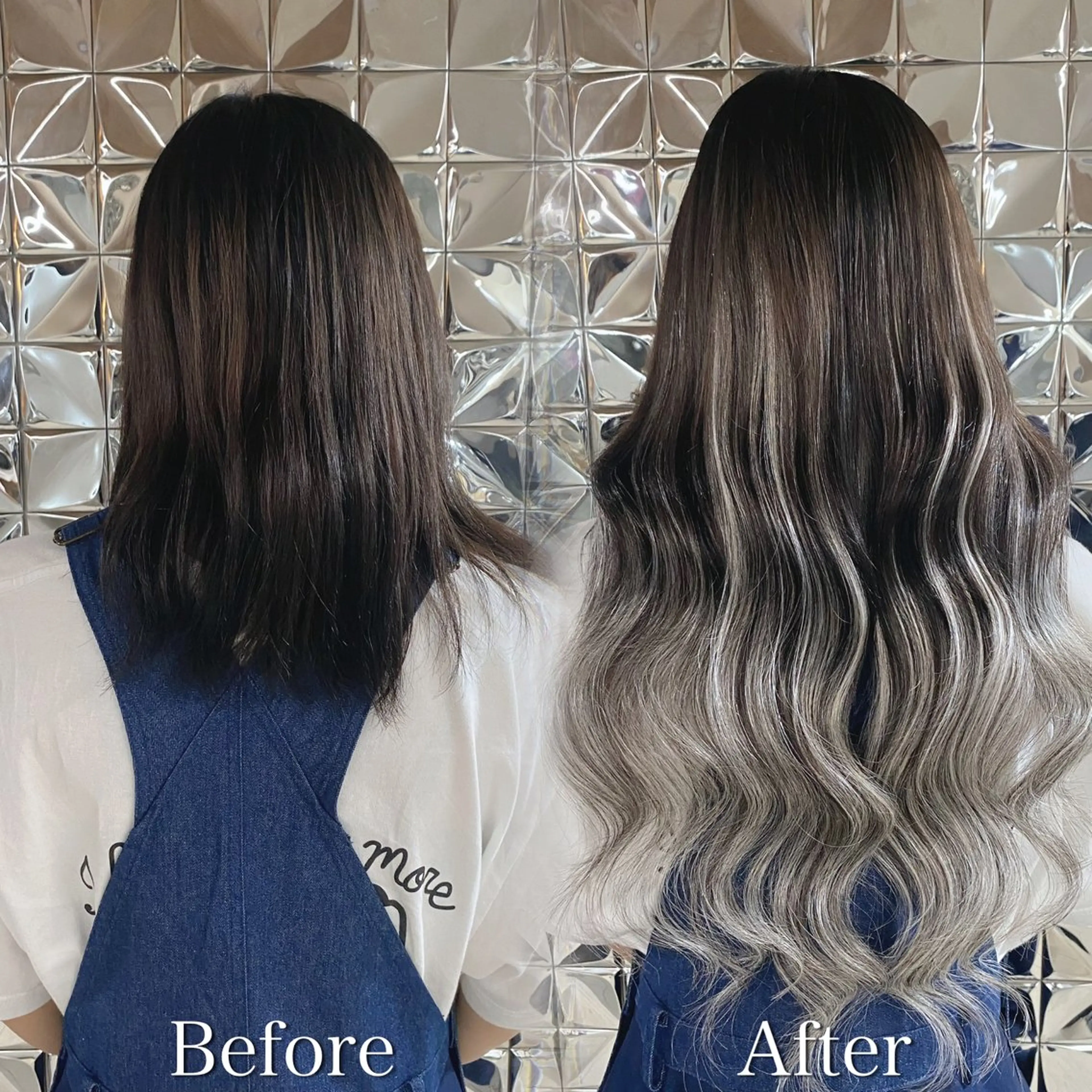 ロング エクステ ラブスタシー Lilyのヘアスタイル