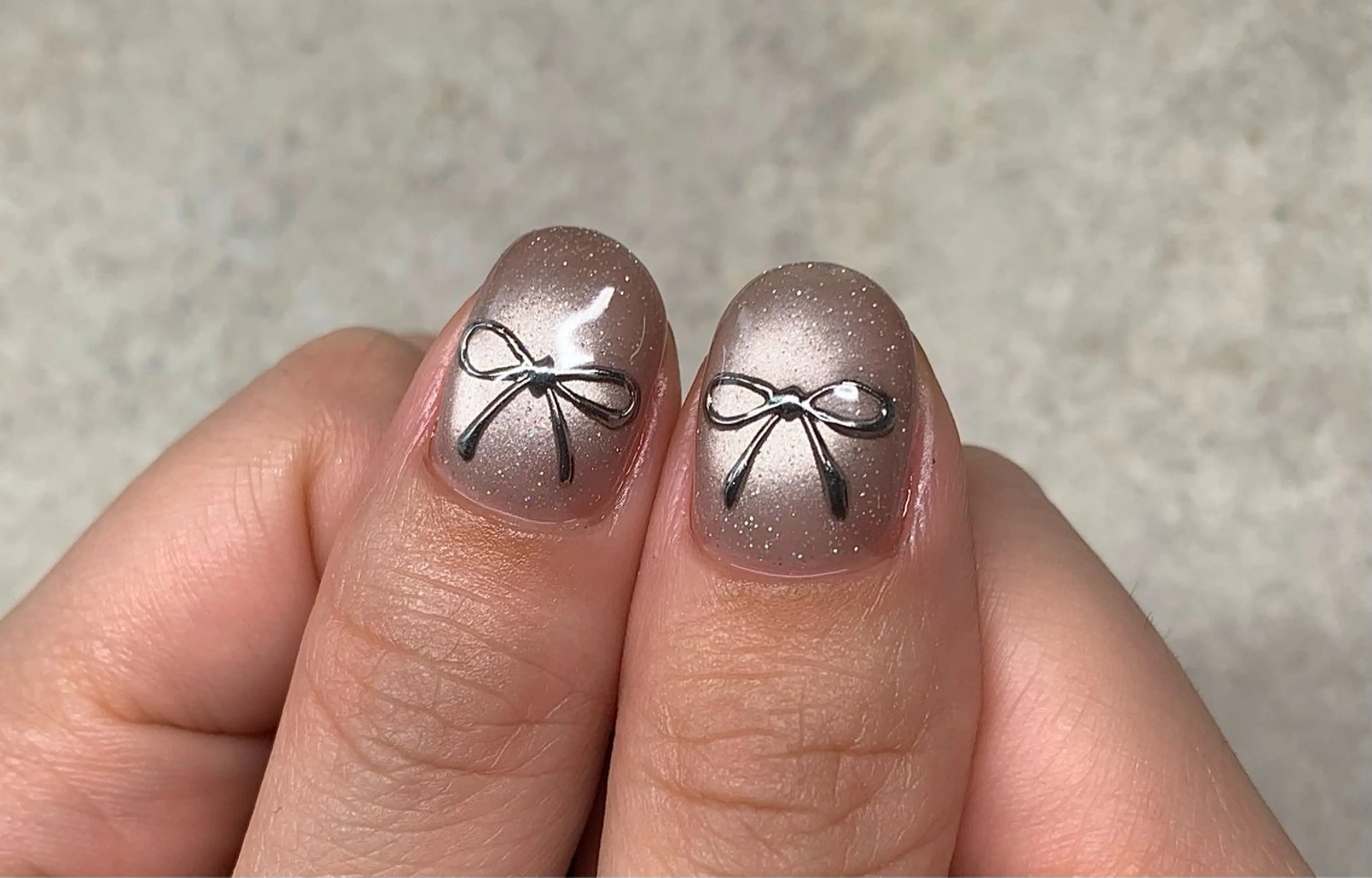 ネイル フラッシュネイル マグネットネイル ニュアンスネイル オフィスネイル ショートネイル sufu. nail YUKIのネイルデザイン