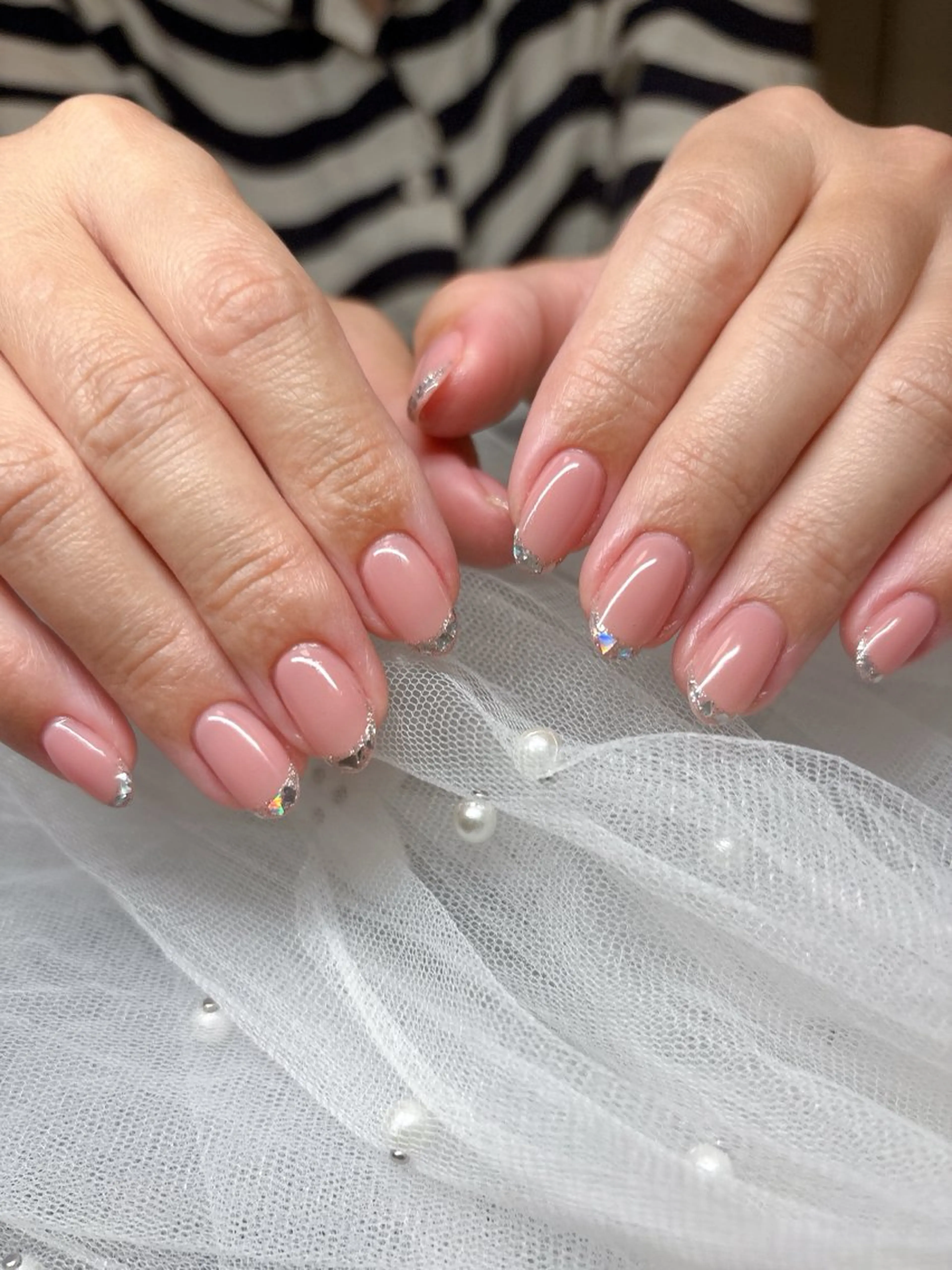 ネイル ハンドネイル ハンドケア PLUM  BELL 横浜自宅ネイルのネイルデザイン