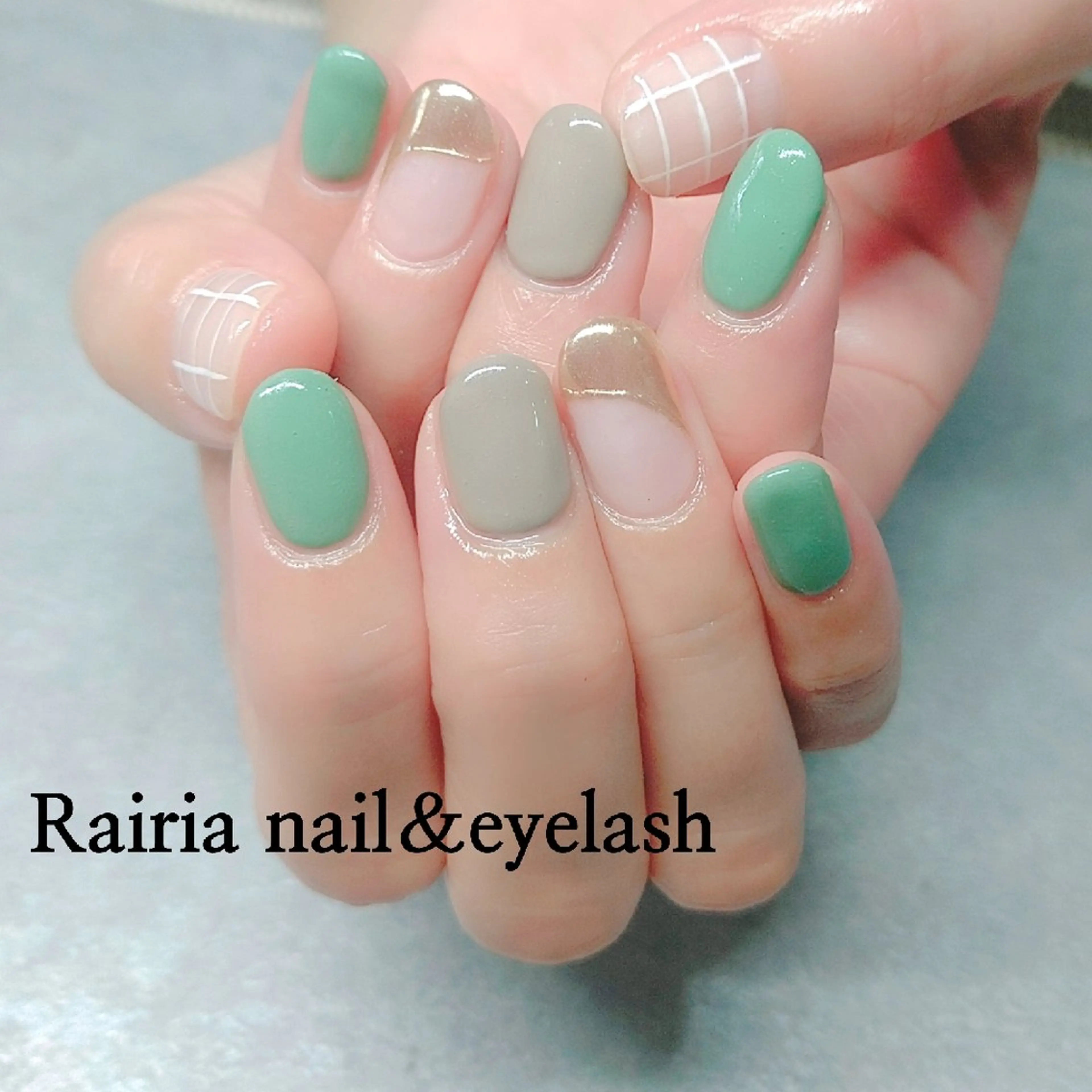 ネイル 持ち込み ハンドネイル Rairia nail&eyelash小岩店所属・Rairianail 小岩店のネイルデザイン
