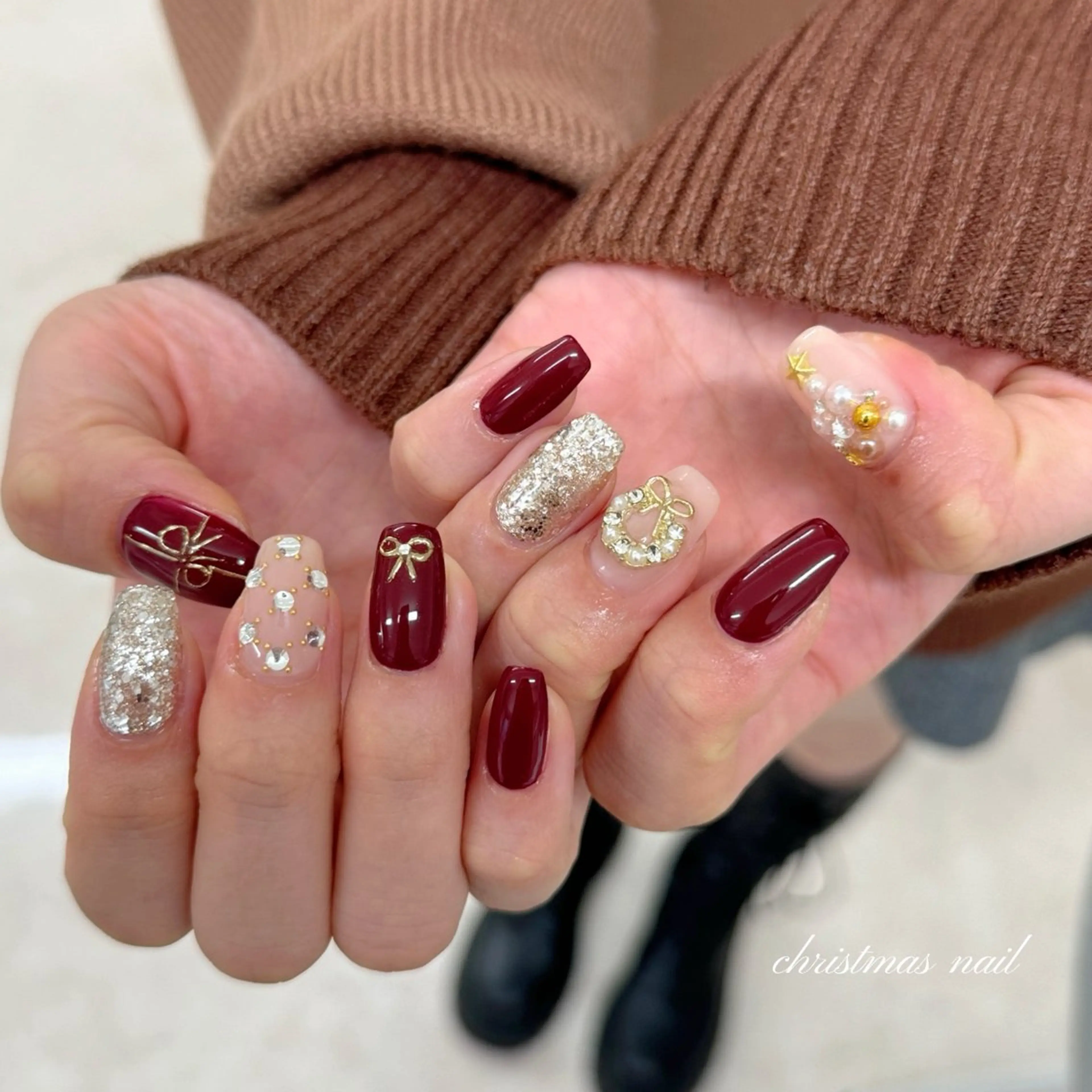 ネイル ハンドネイル UnFLAIR 麻布十番店🧸NAOのネイルデザイン