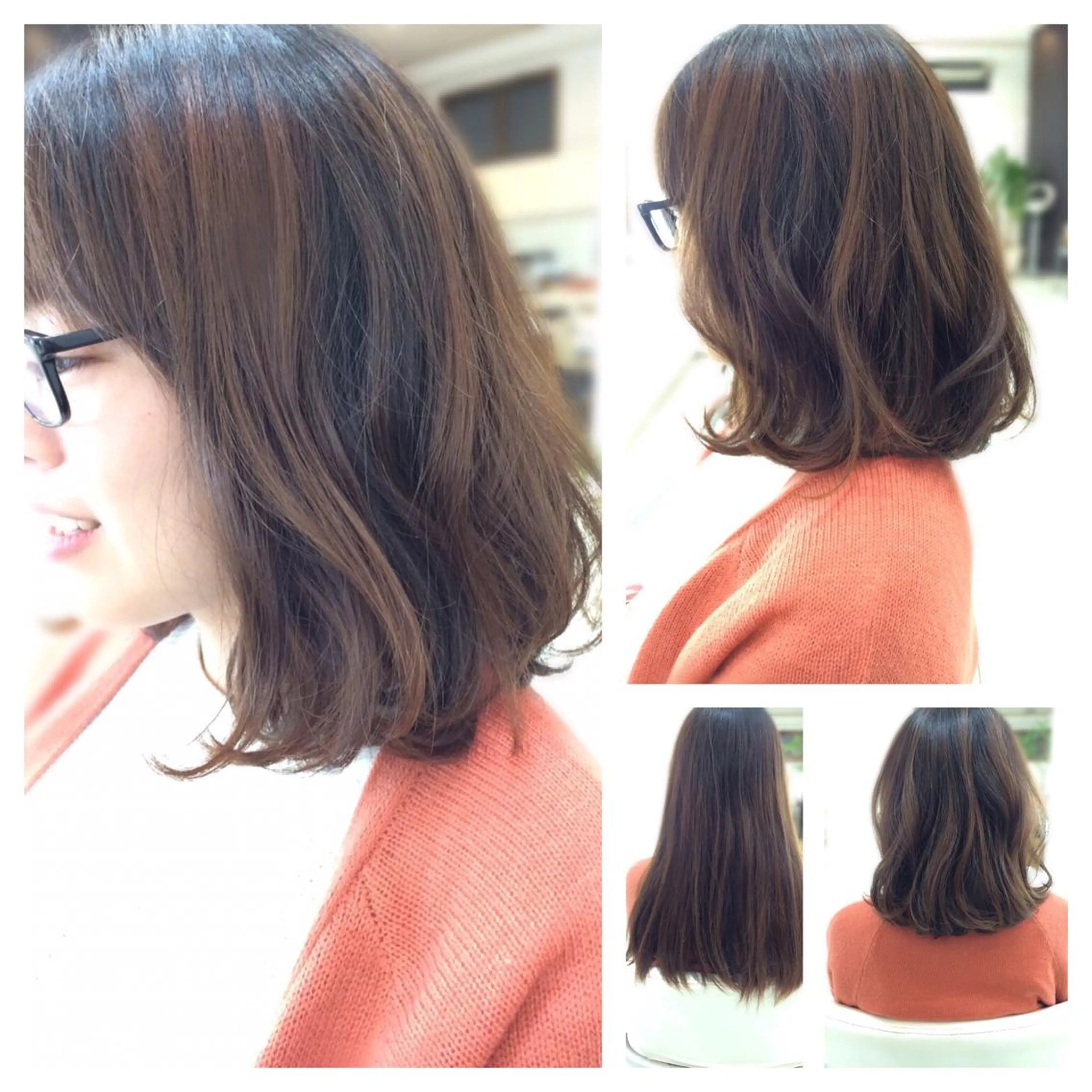 ミディアム Hair VERDEのヘアスタイル