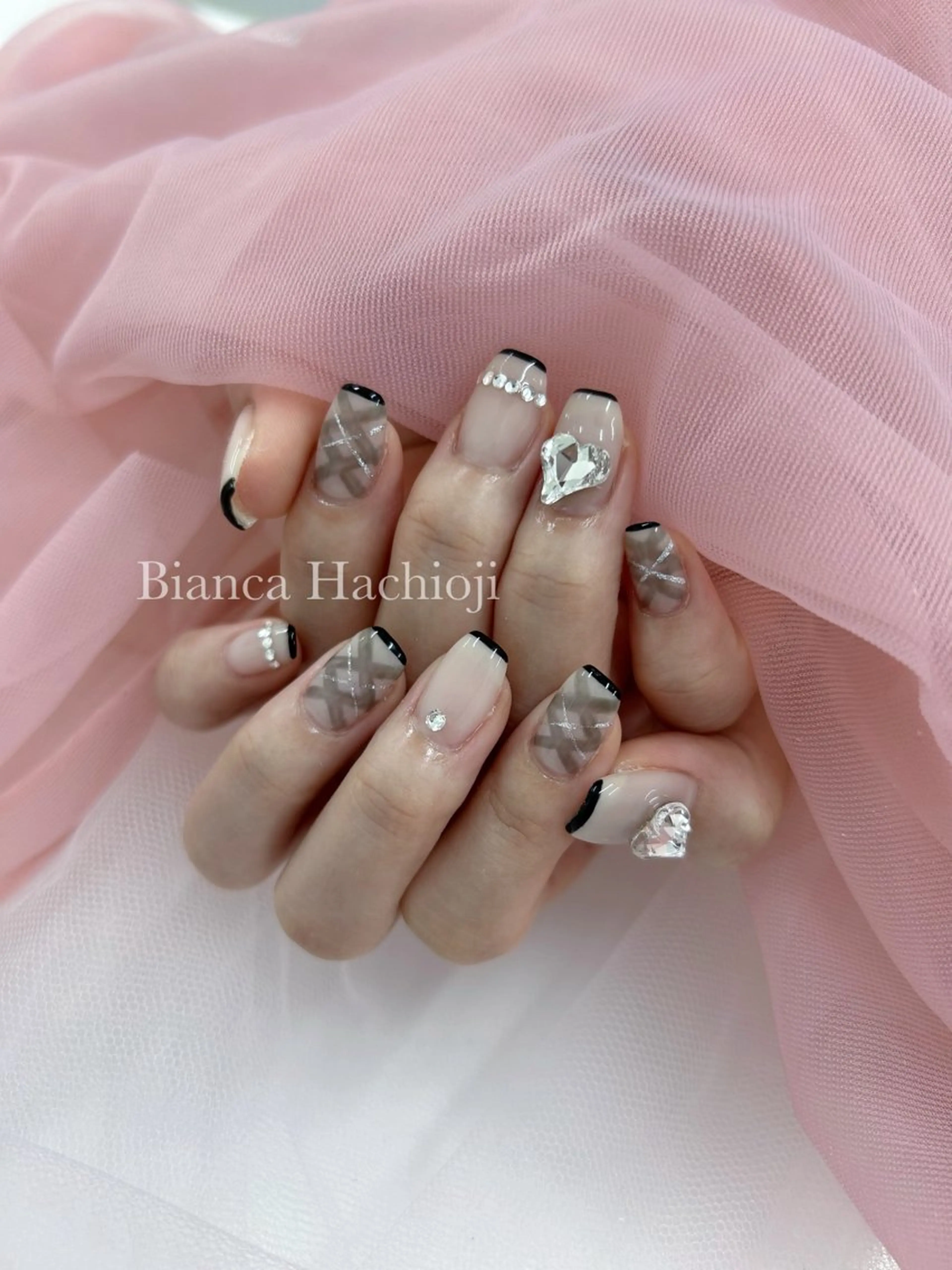 ネイル 𝑌𝑈𝑈𝐾𝐴 /ワンホン/量産型のネイルデザイン