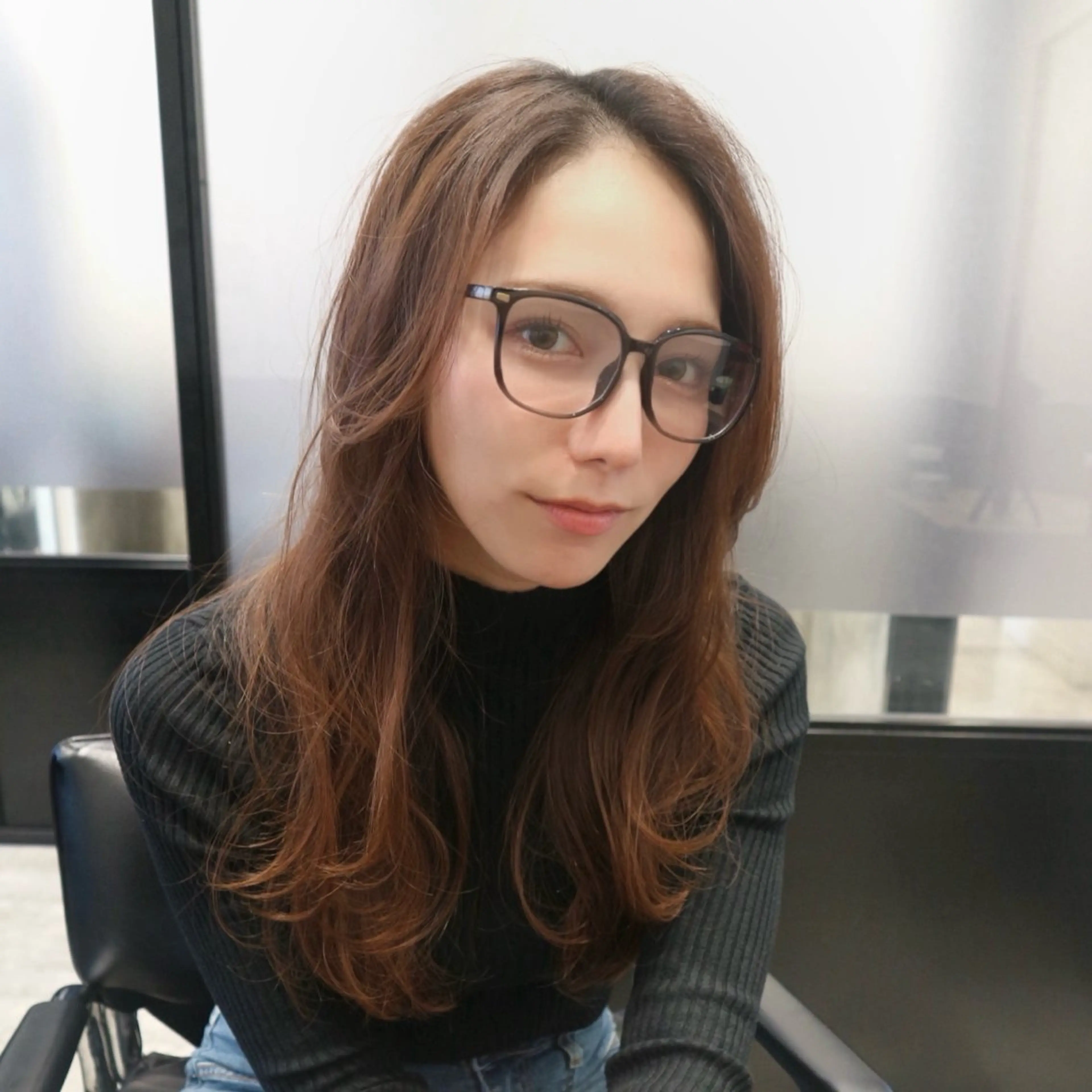 セミロング カット ヘアカラー トリートメント GO TODAY 原宿本店所属・🎁曲がる縮毛矯正 /DAIKIのヘアスタイル