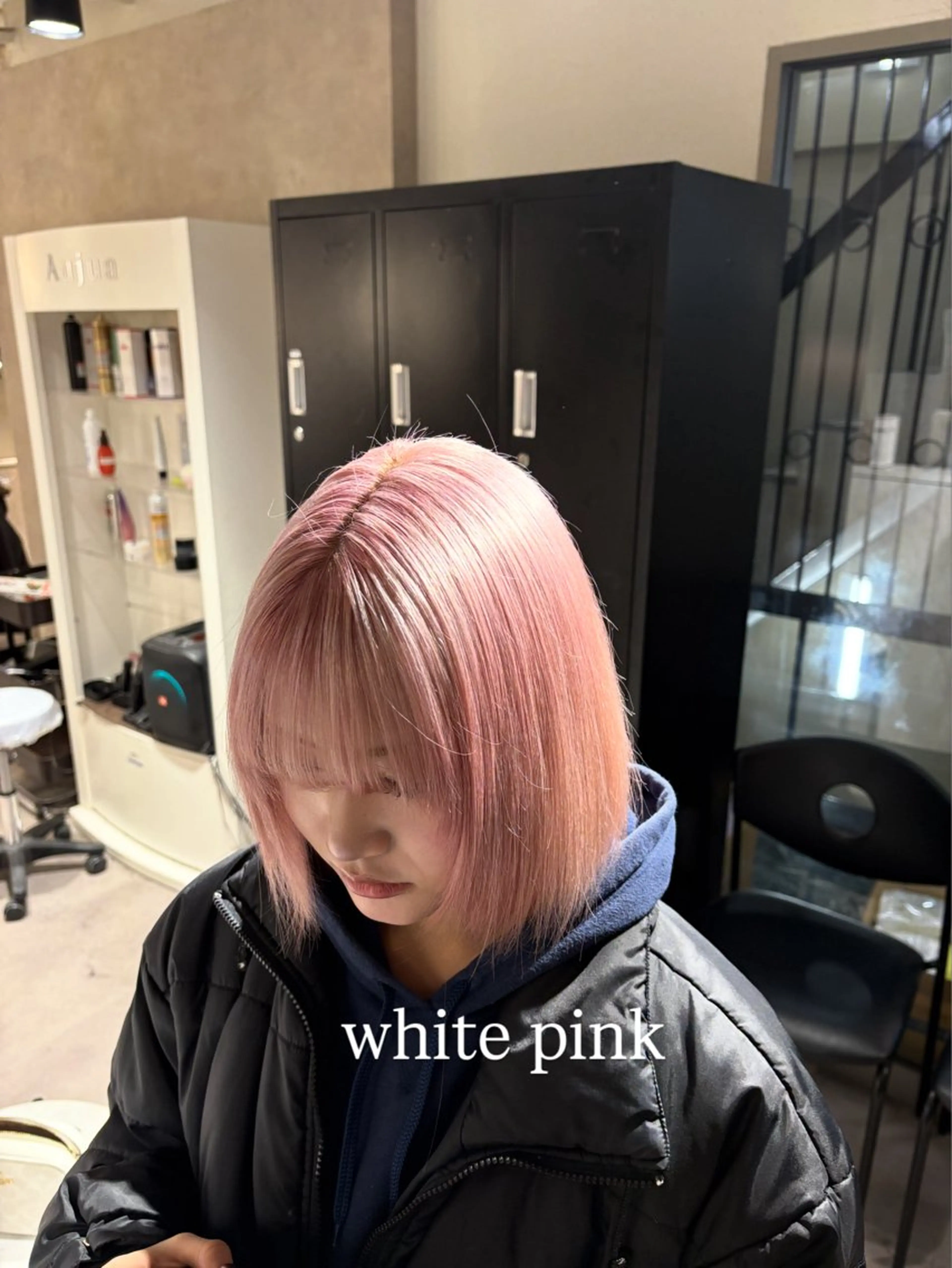 ロング カラー ブリーチ ケアブリーチ デザインカラー ダブルカラー ハイトーンカラー ヘアカラー Seleneコウキ ブリーチ/ハイトーンのヘアスタイル