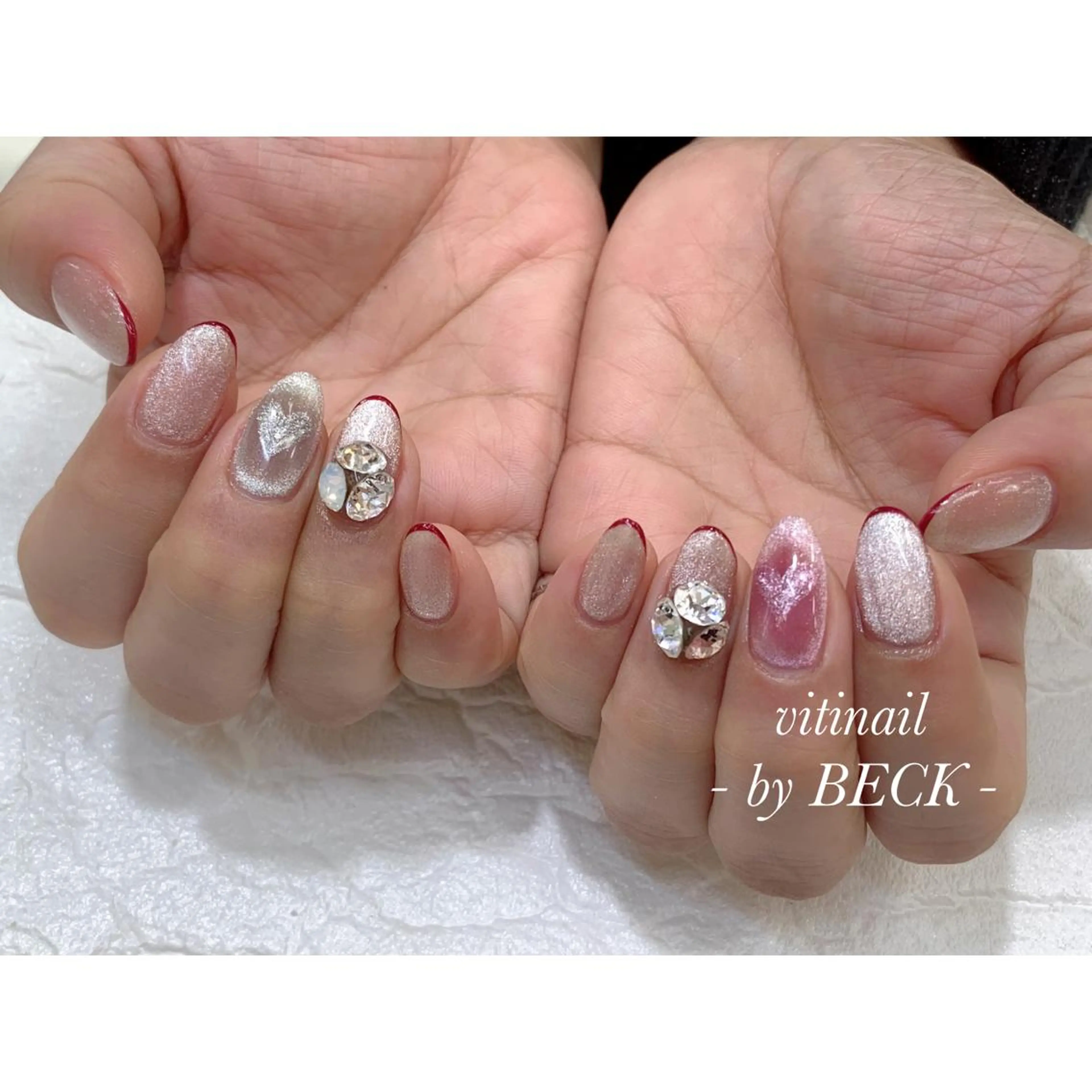 ネイル ハンドネイル vitinail所属・vitinail／ 𝘠𝘶𝘬𝘪.のネイルデザイン