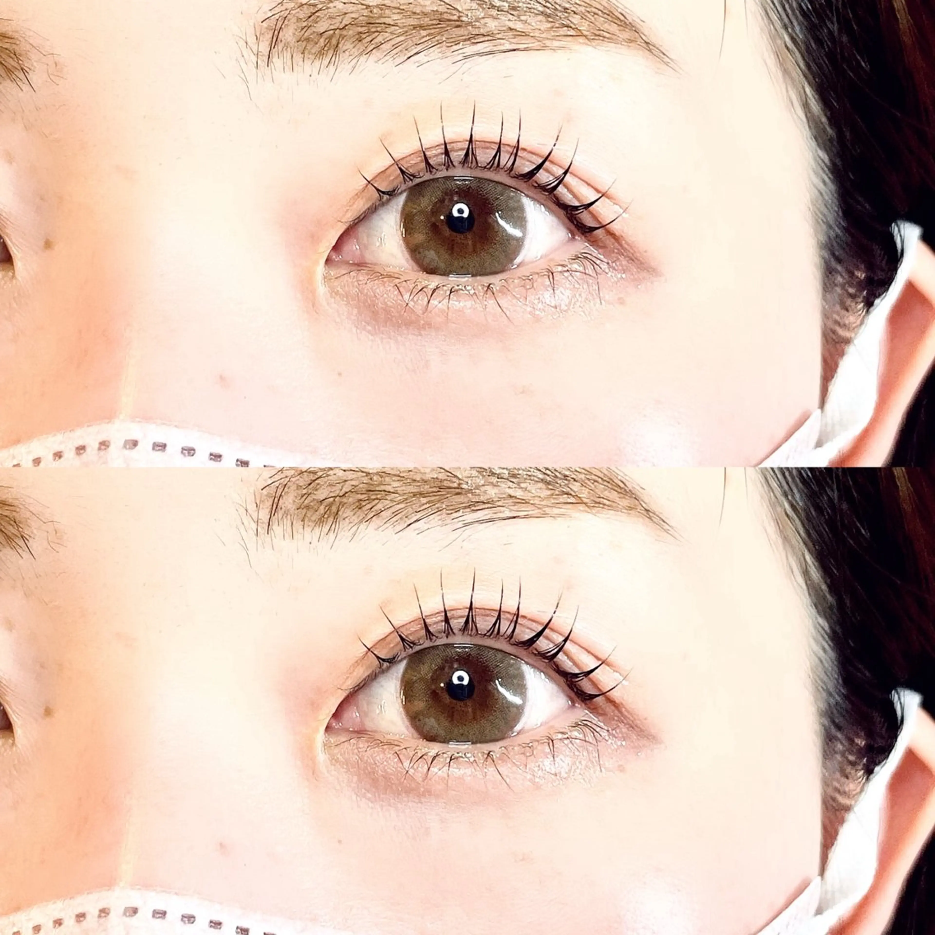 韓国風マスカラパーマ🖤ブラックティント🖤ラッシュリフトの写真