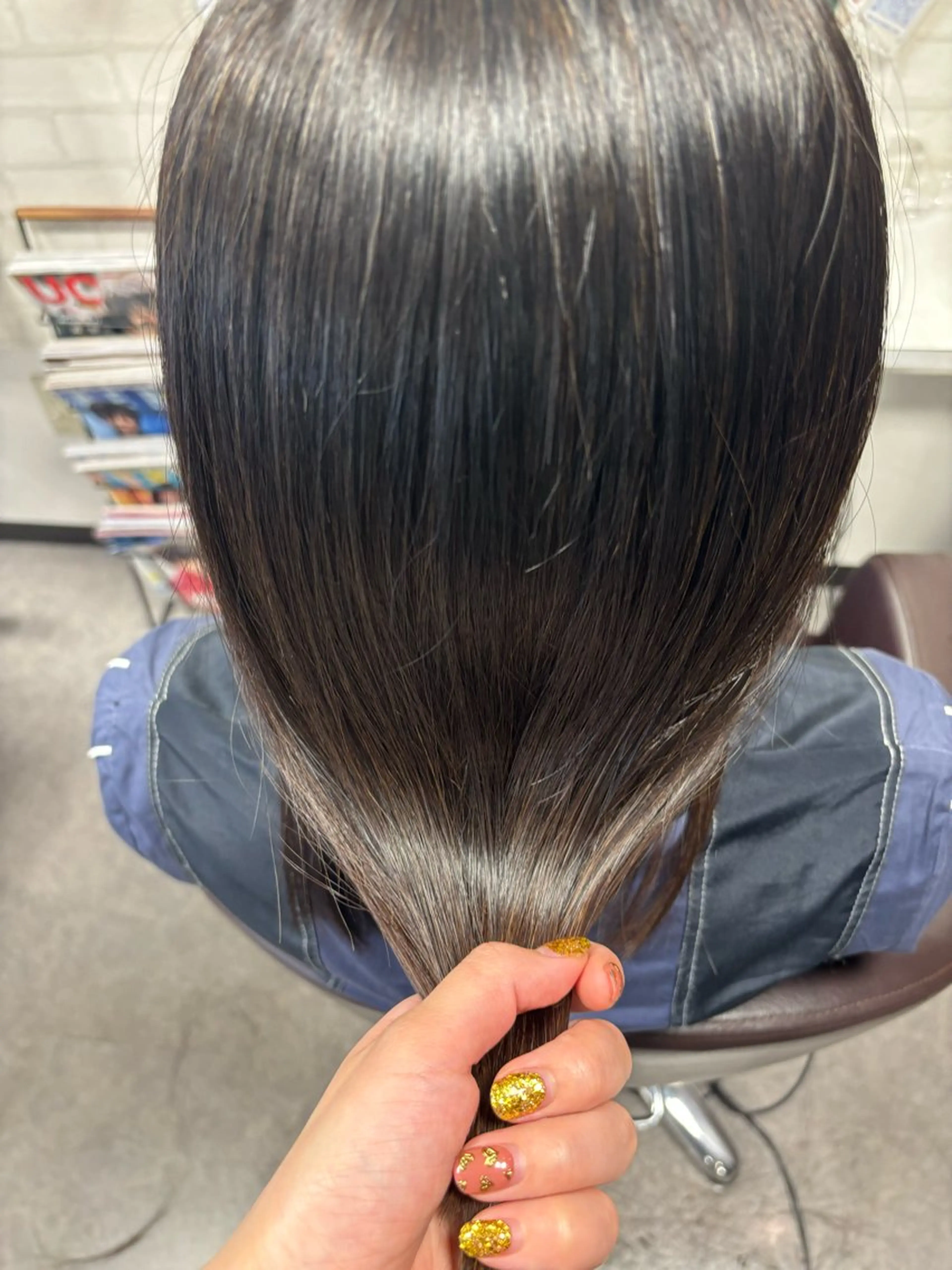 セミロング 髪質改善 GO TO  DAYシェアサロン所属・白髪染め/髪質改善/ Suzuhoのヘアスタイル