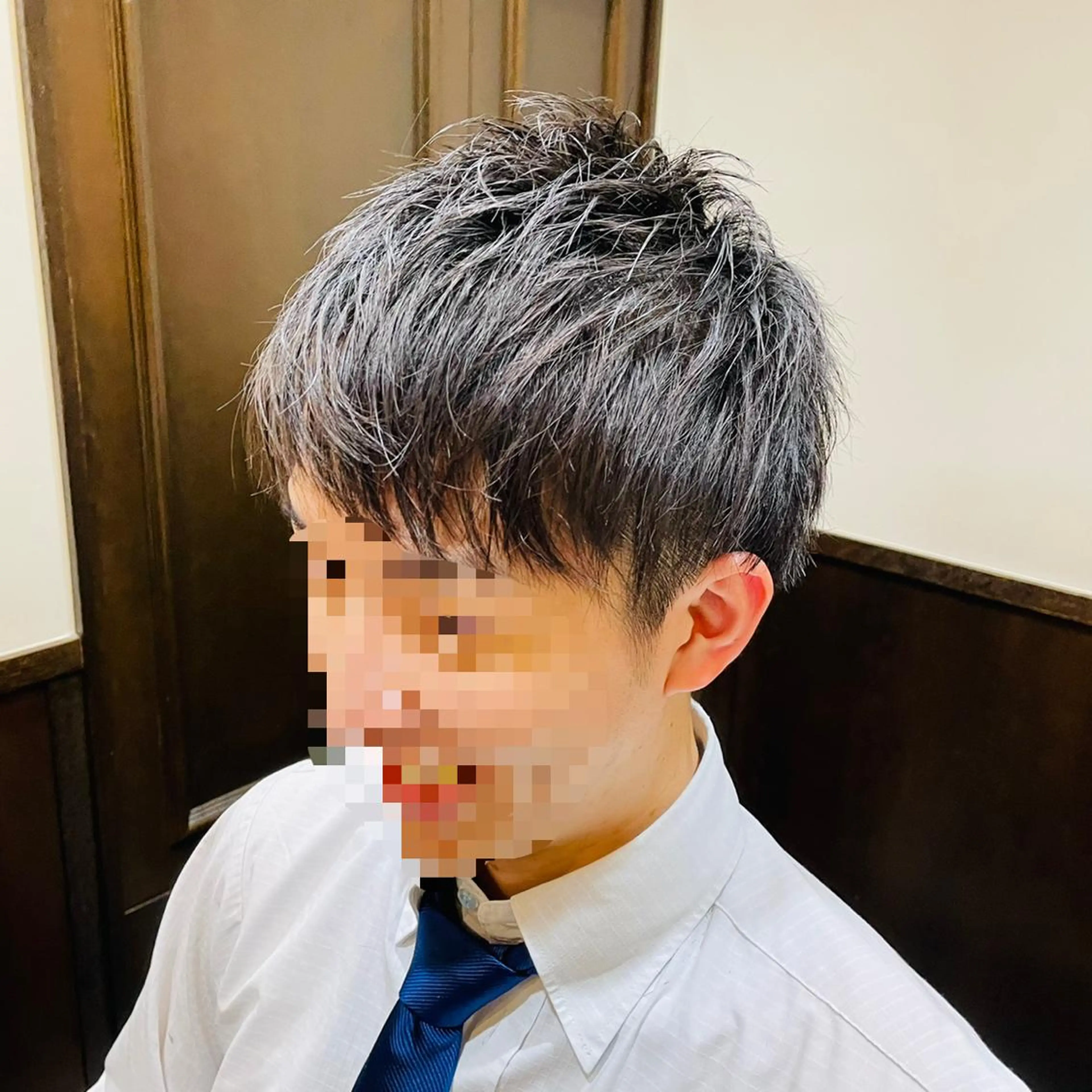 ショート メンズ premium barber表参道店所属・新田 梨乃のヘアスタイル