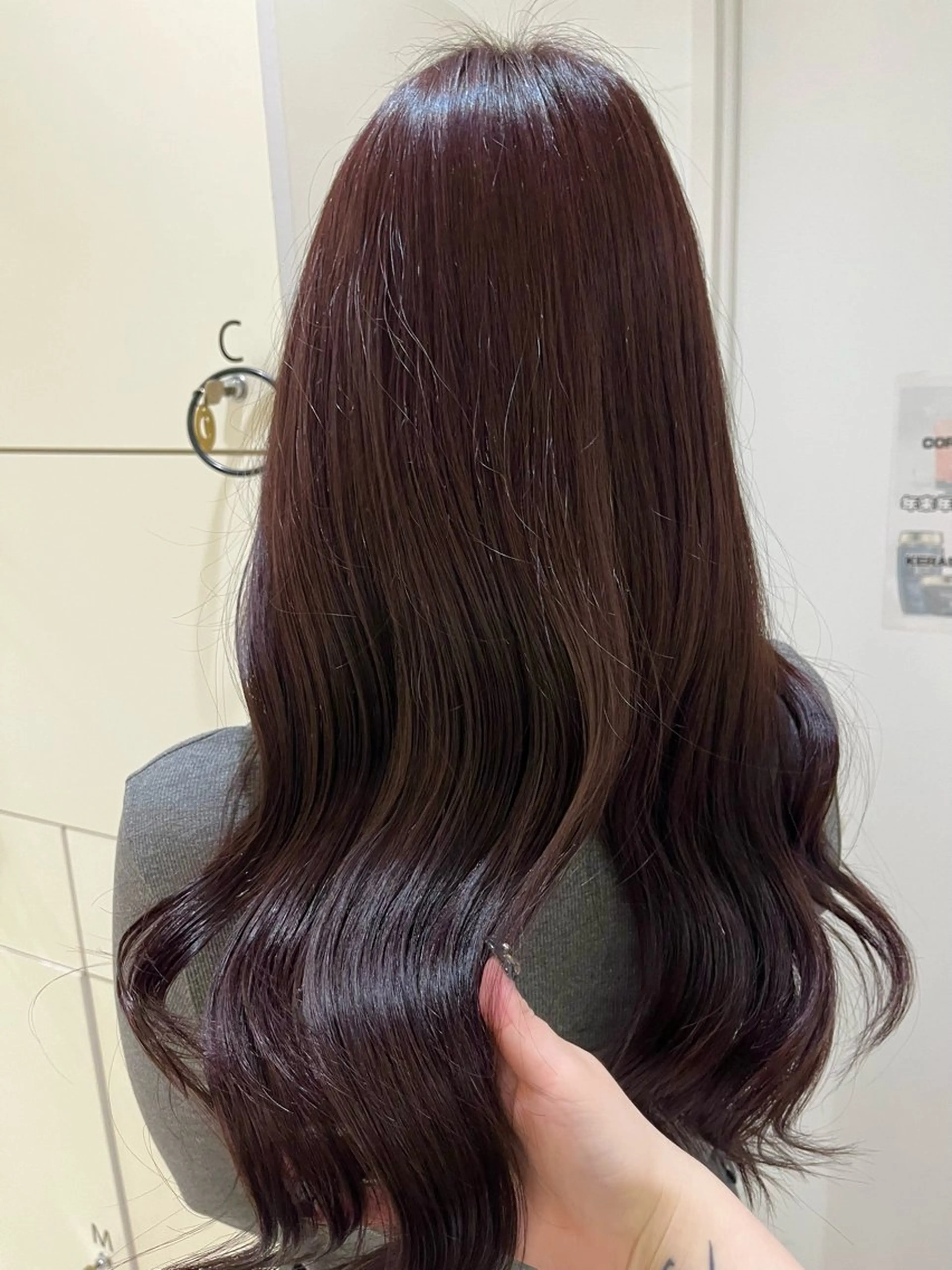 🧚♂️ワンカラー➕KERASTASEトリートメントの写真