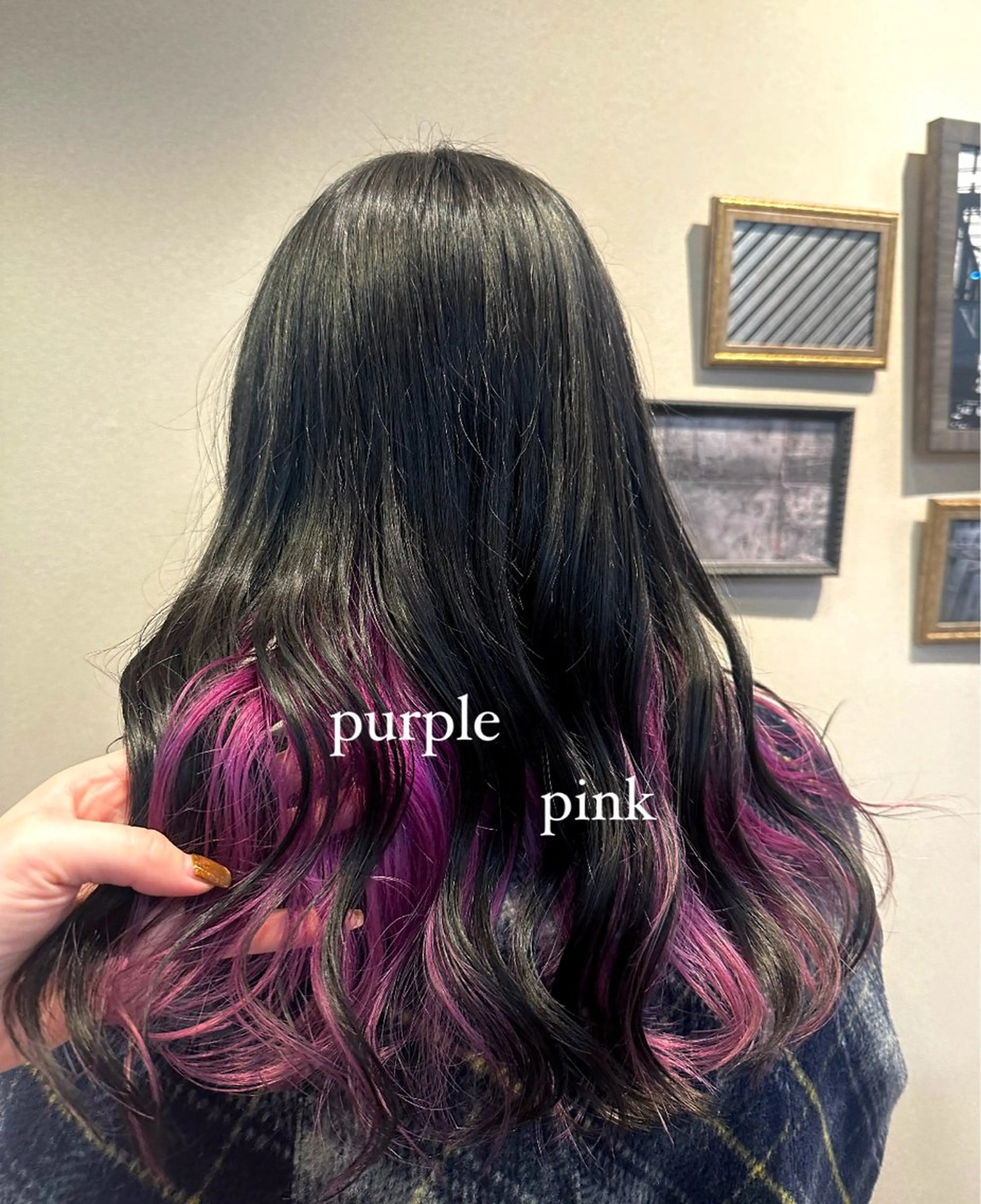 セミロング カラー Sara newi 🎀透明感🎀のヘアスタイル