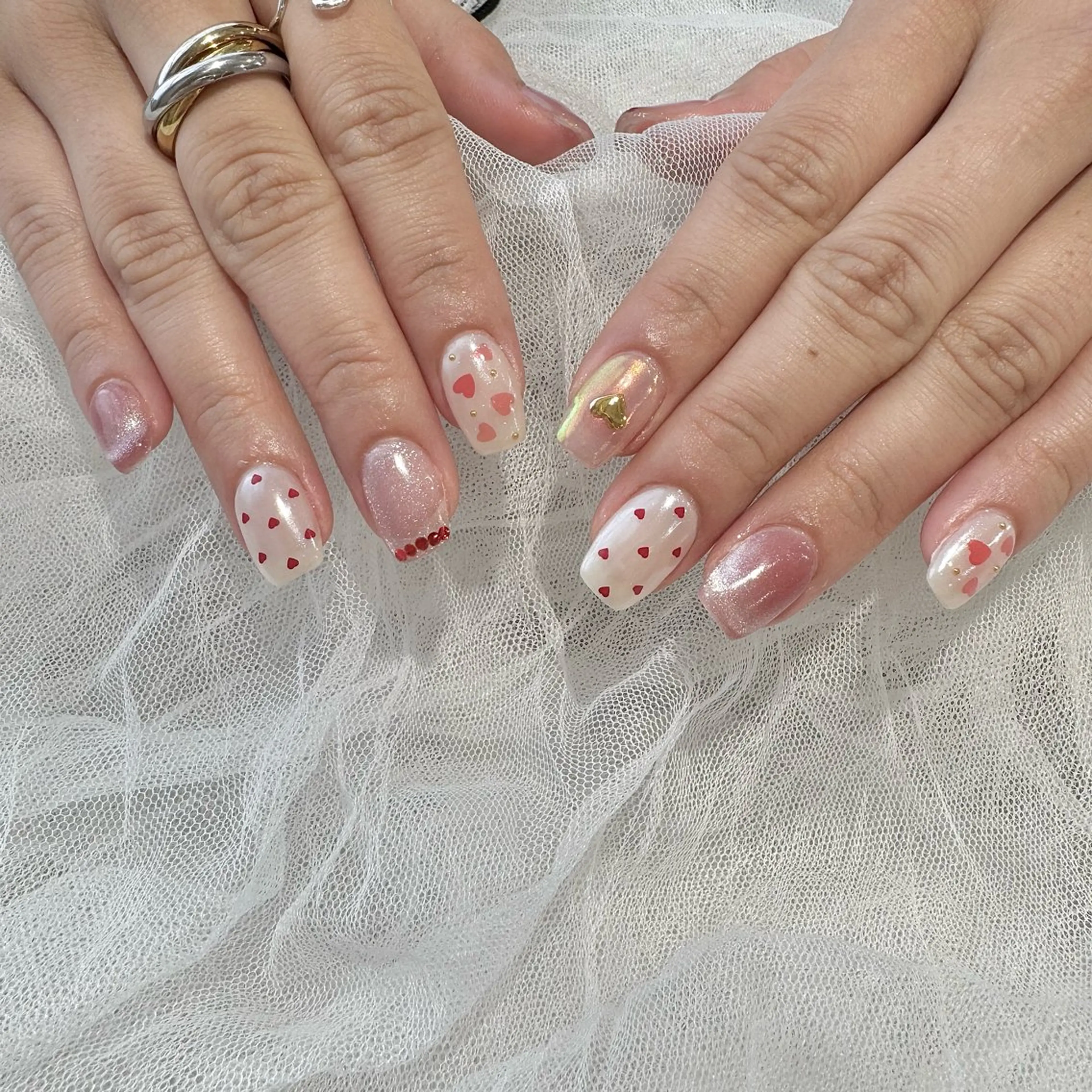 ネイル ハンドネイル 新井 ひなののネイルデザイン