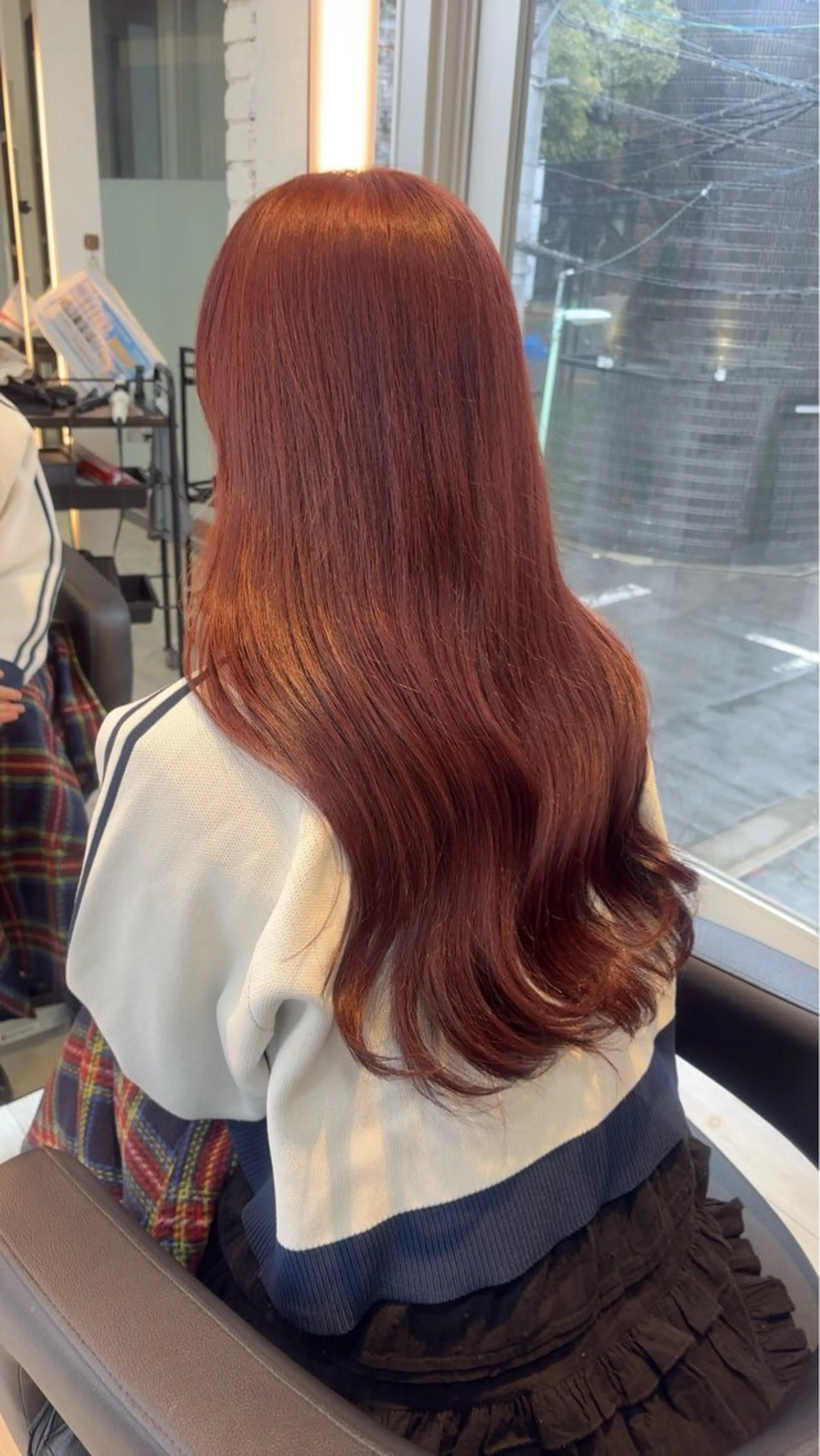 カラー ブリーチ ブリーチなしカラー ピンクカラー 卒業式のヘアスタイル ヘアカラー miyu/ボブ/ 透明感カラー/栄のヘアスタイル