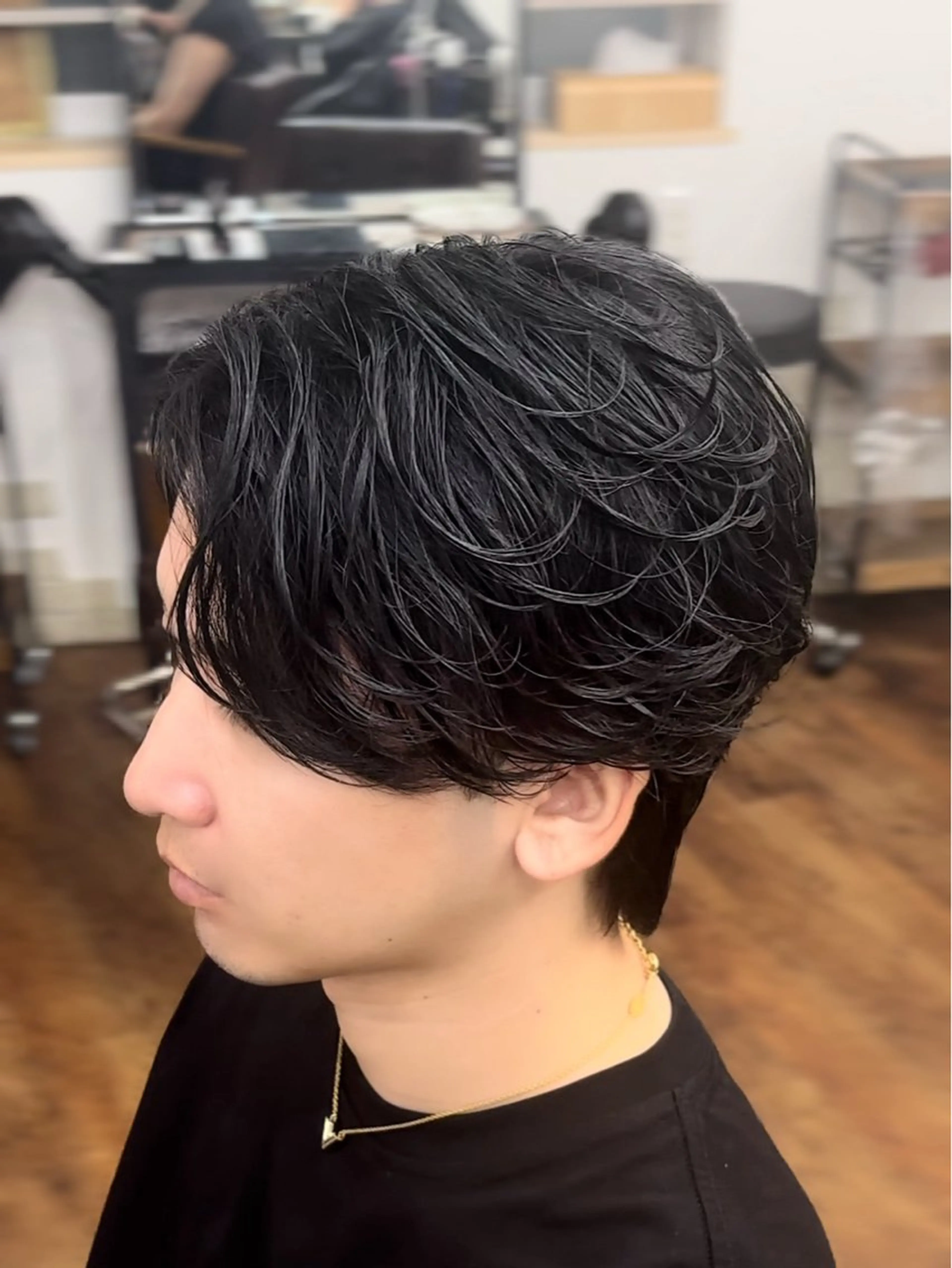 パーマ メンズ フェザーパーマ メンズパーマ カット パーマ Rikito /メンズパーマのヘアスタイル