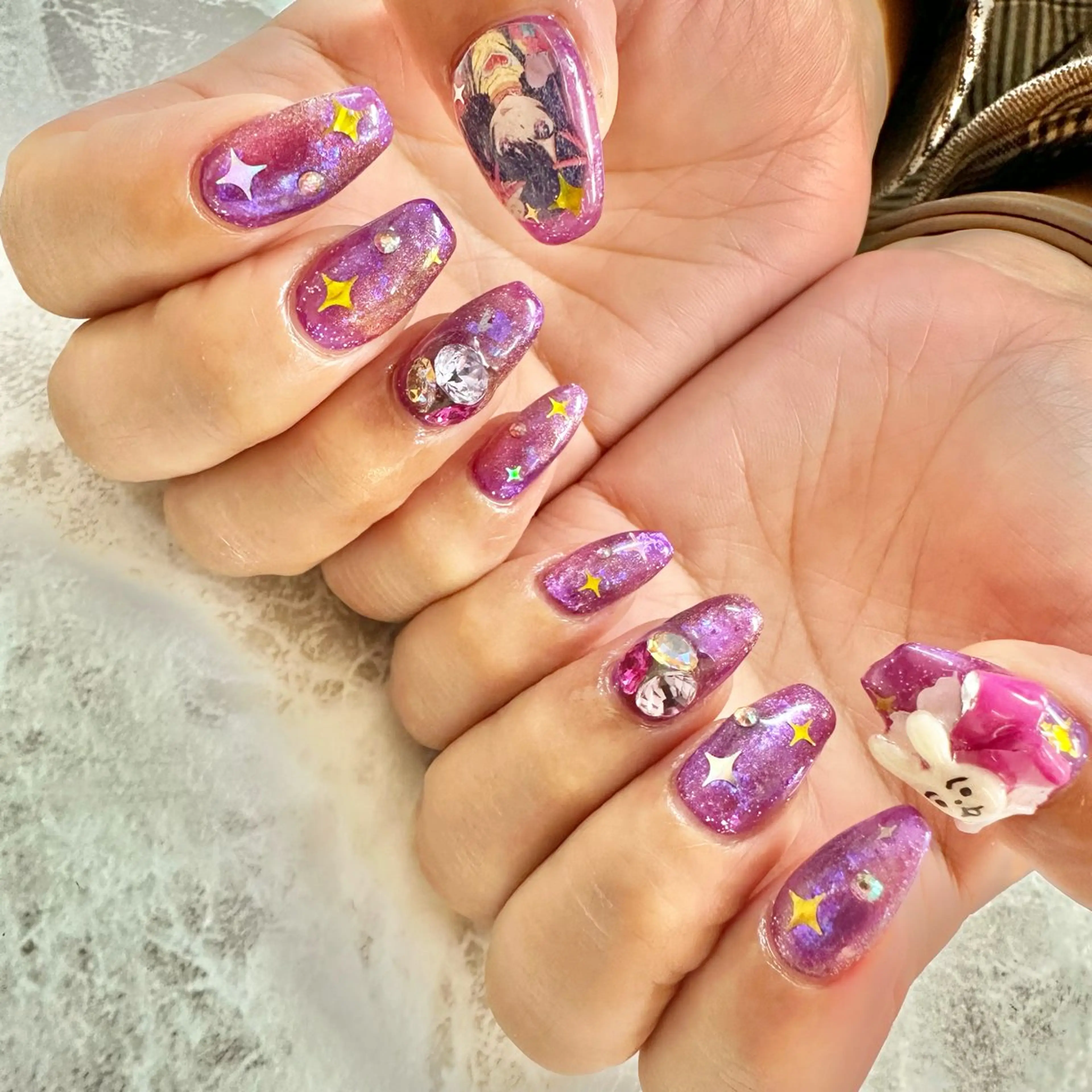 ネイル マグネットネイル 🤎CHARME NAIL🤎のネイルデザイン