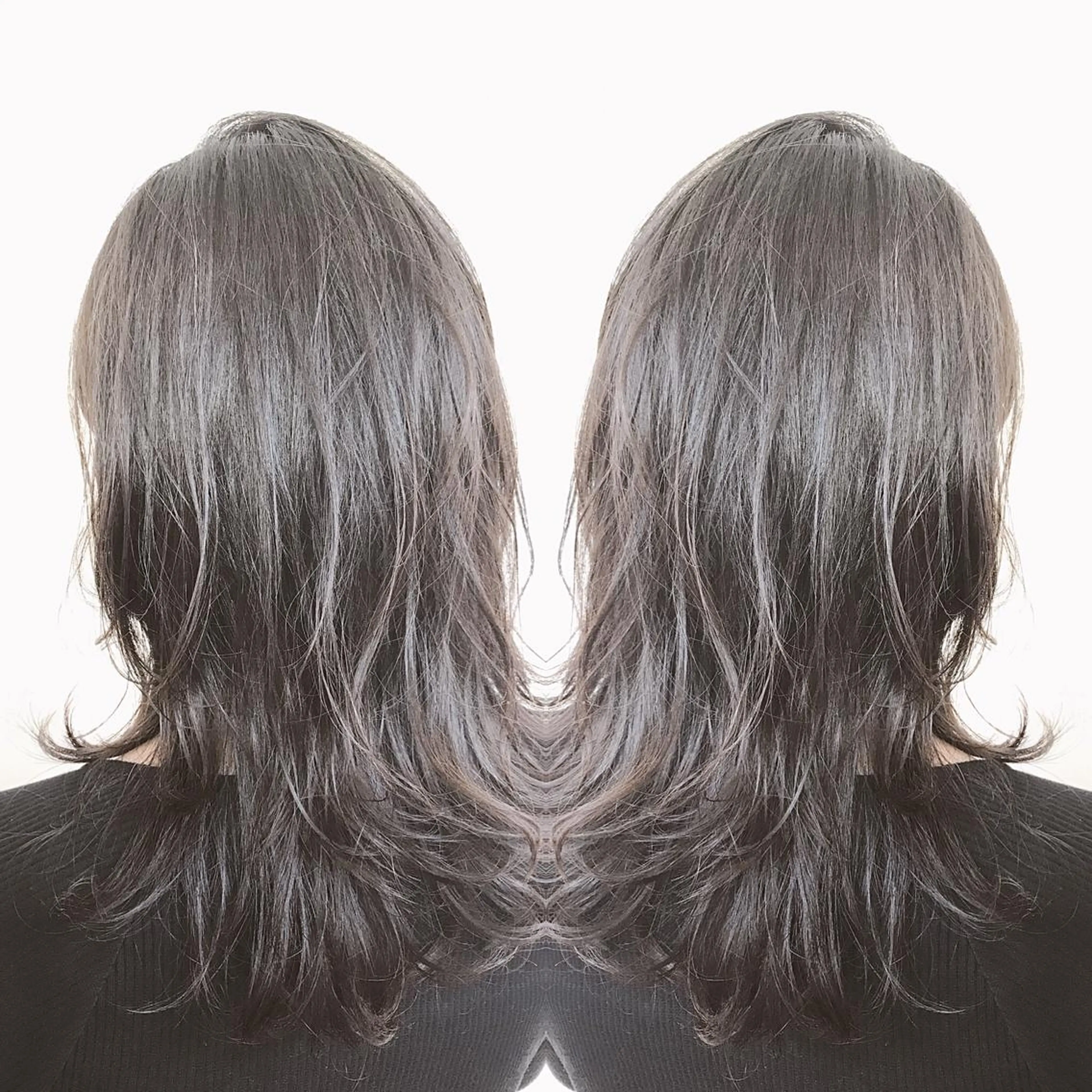 ミディアム パーマ ミディアムパーマ カット パーマ トリートメント 💗艶×髪改善カラー 特化💗AYAKIのヘアスタイル