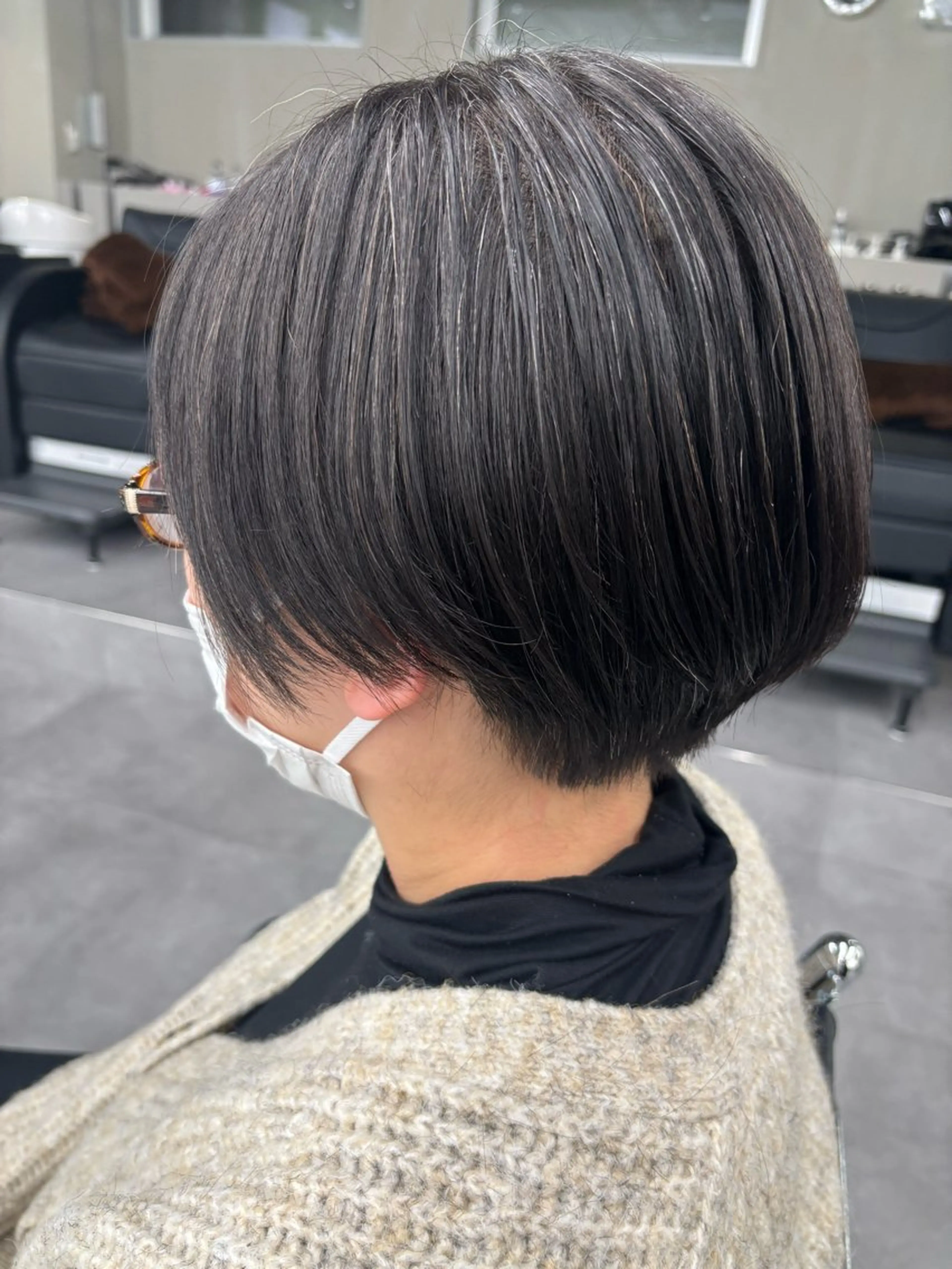 ショート ナンバーナイン所属・佐藤 莉子のヘアスタイル