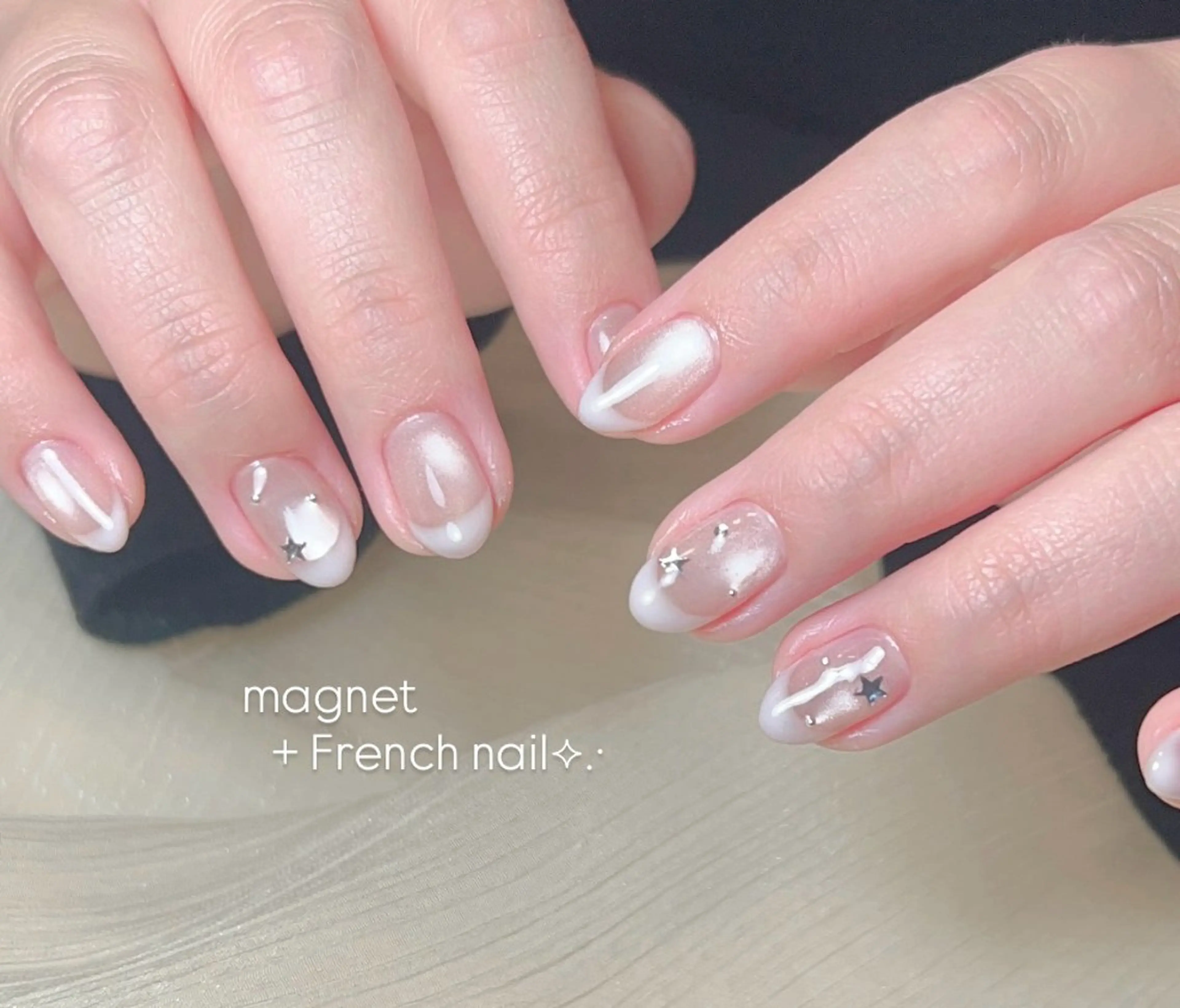 ネイル フレンチネイル Nail by EN 🪽Amiのネイルデザイン