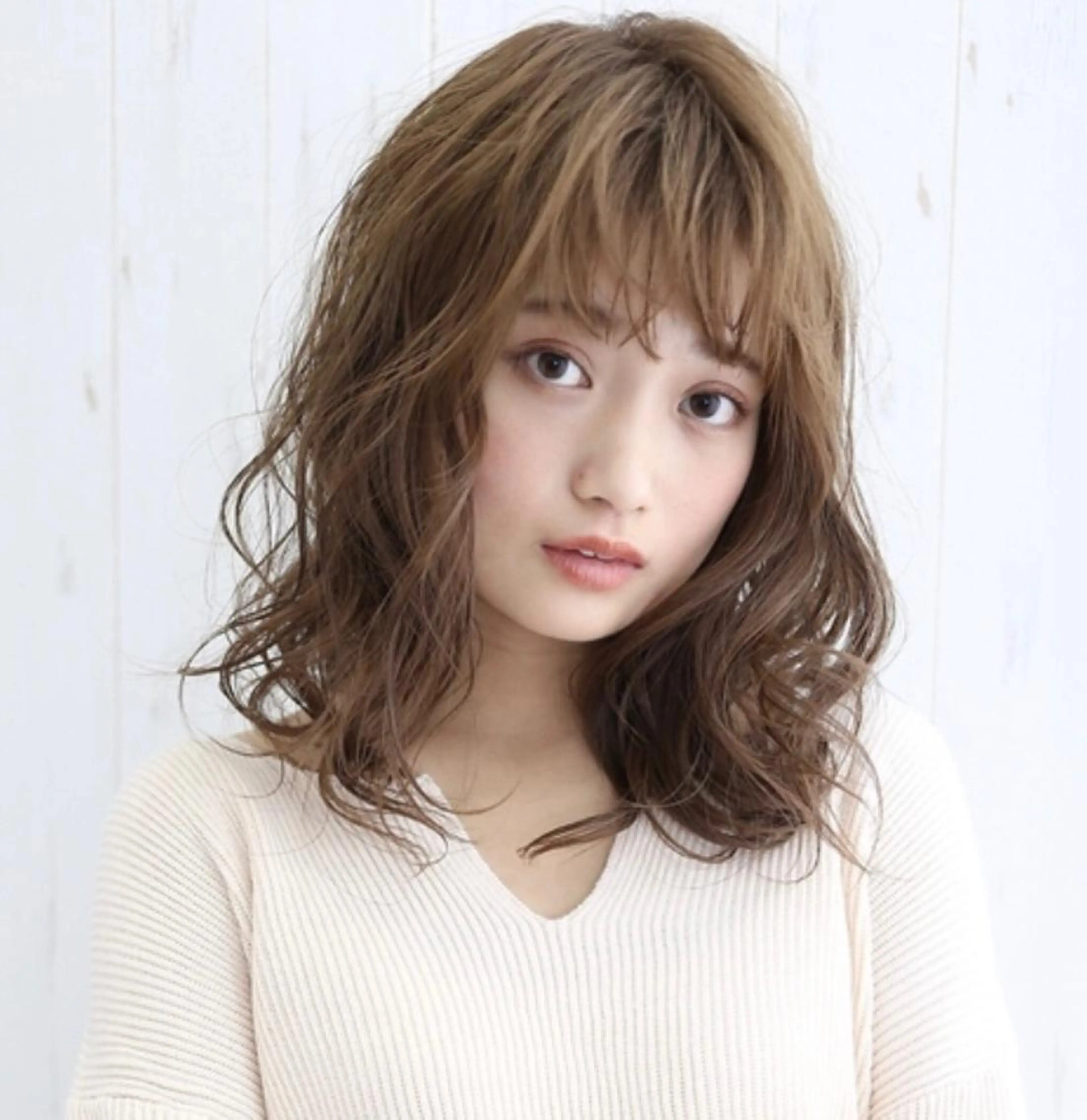 🍀ケアブリーチ🍀カット+ダブルカラー(ブリーチ＆外国人風カラー)+ Aujuaトリートメント(5STEP)の写真