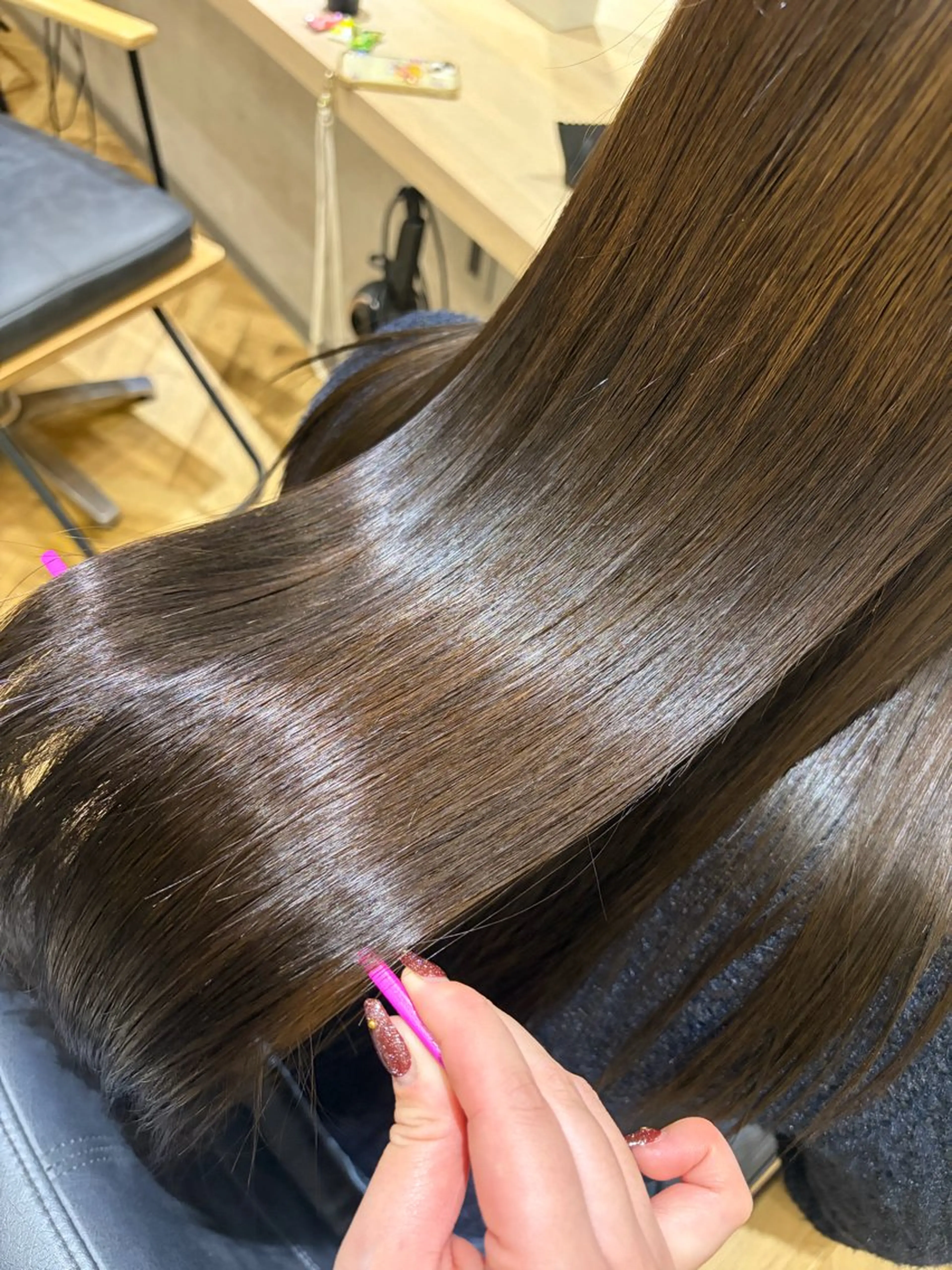 セミロング カラー Asumi 髪質改善/美髪/艶髪のヘアスタイル