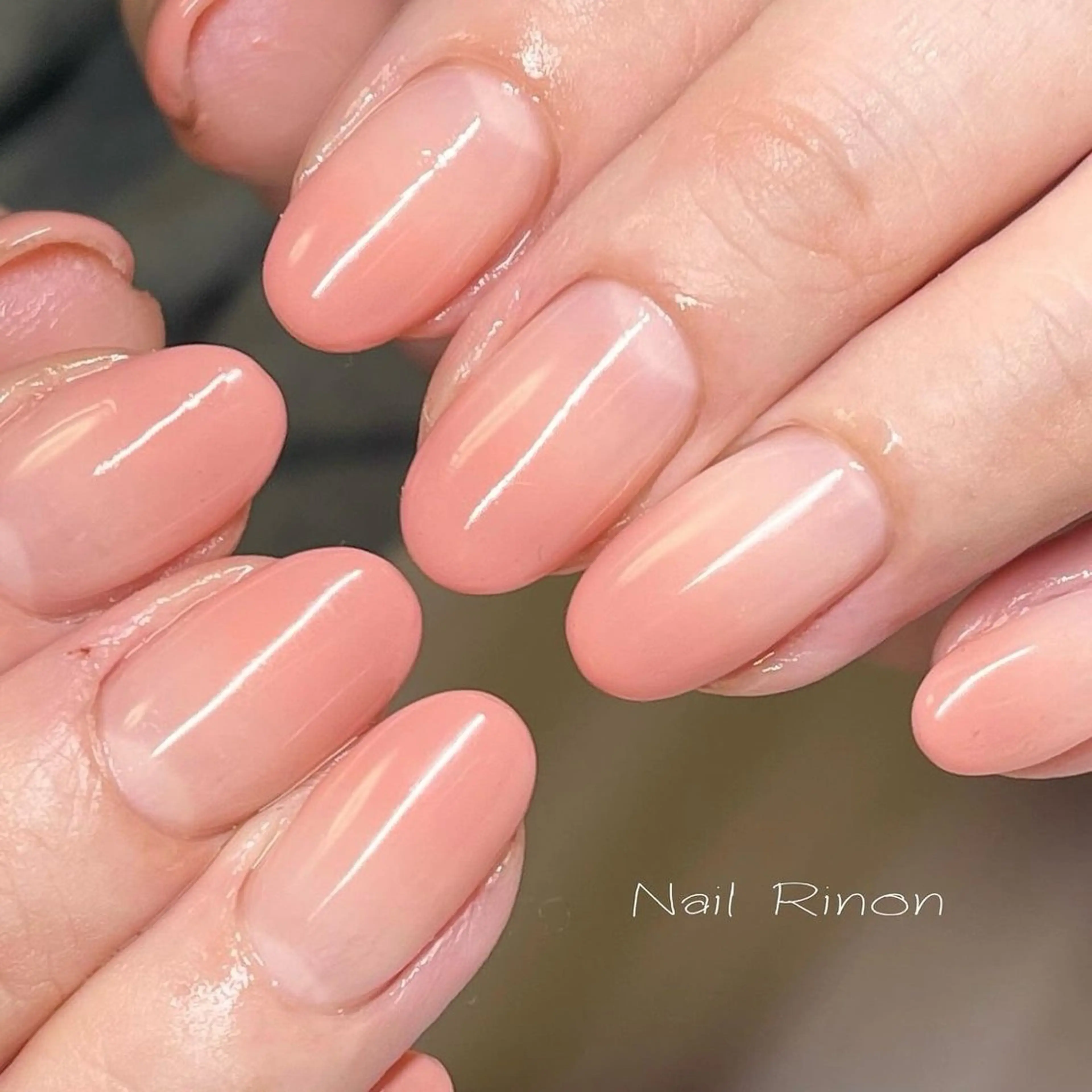 ネイル グラデーション ハンドネイル Nail Rinonのネイルデザイン