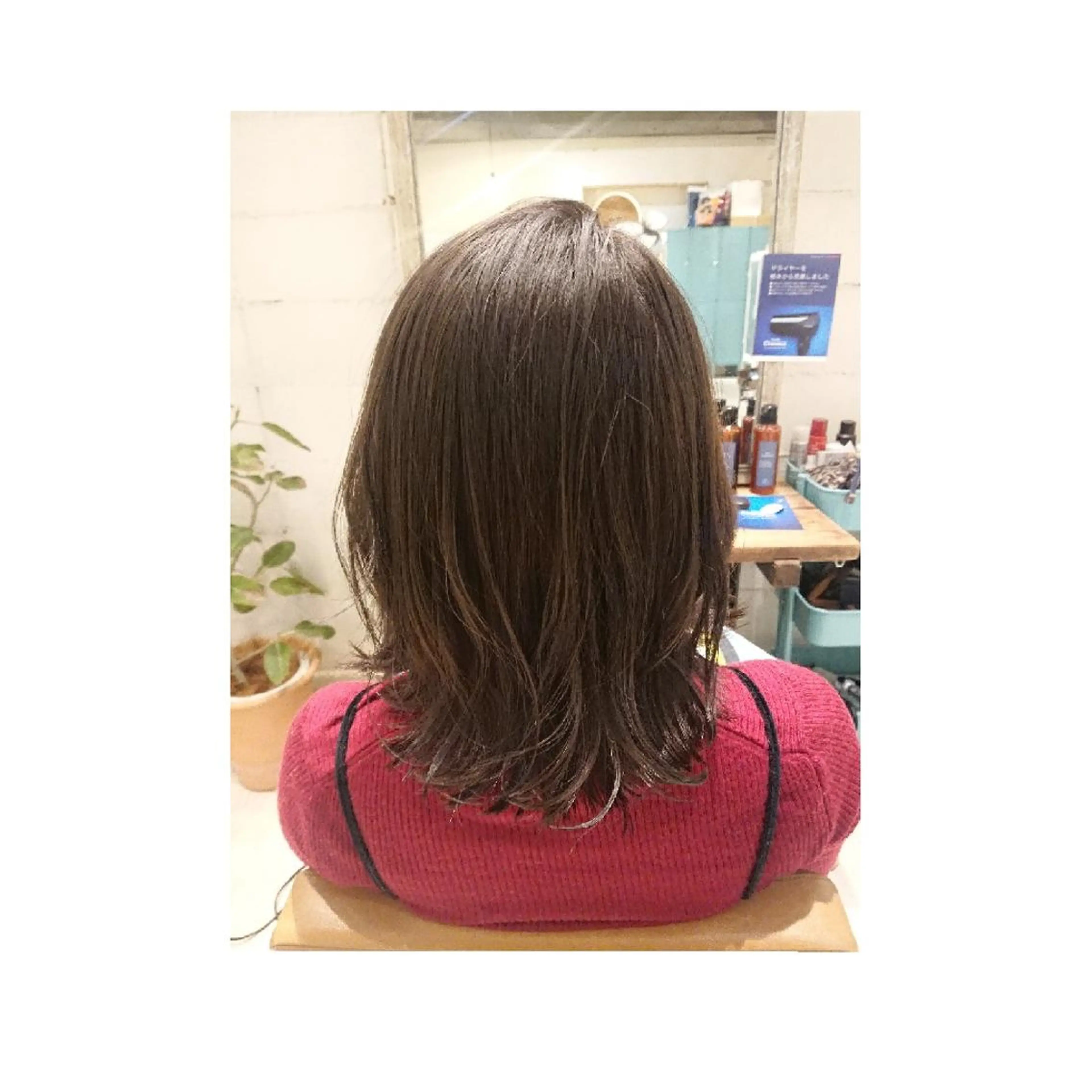 ミディアム カラー ヘアアレンジ ◎モチマル チアキ◎のヘアスタイル