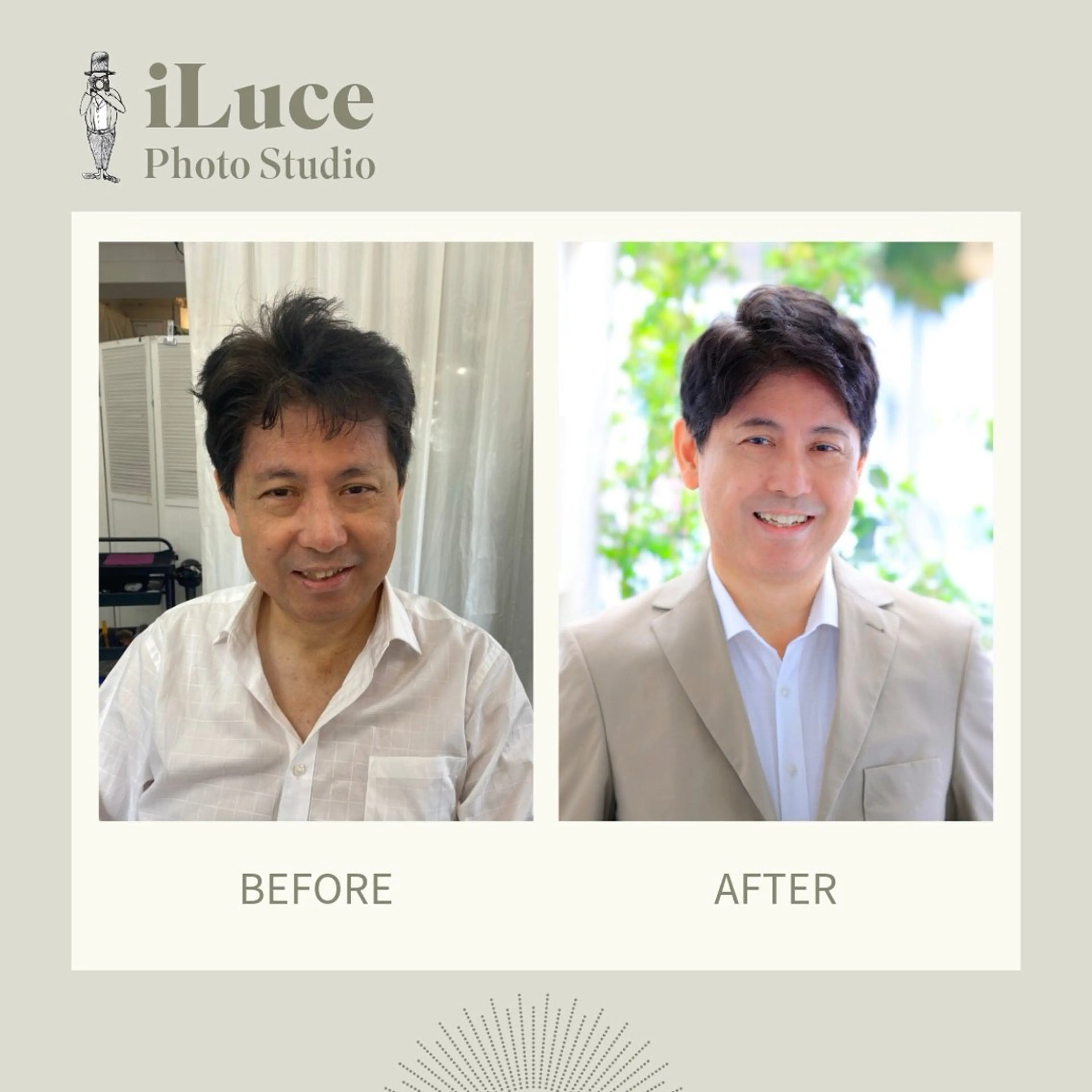 【平日メンズヘア&メイク(眉カット付き) 】清潔感up✨モテるための身だしなみ！の写真