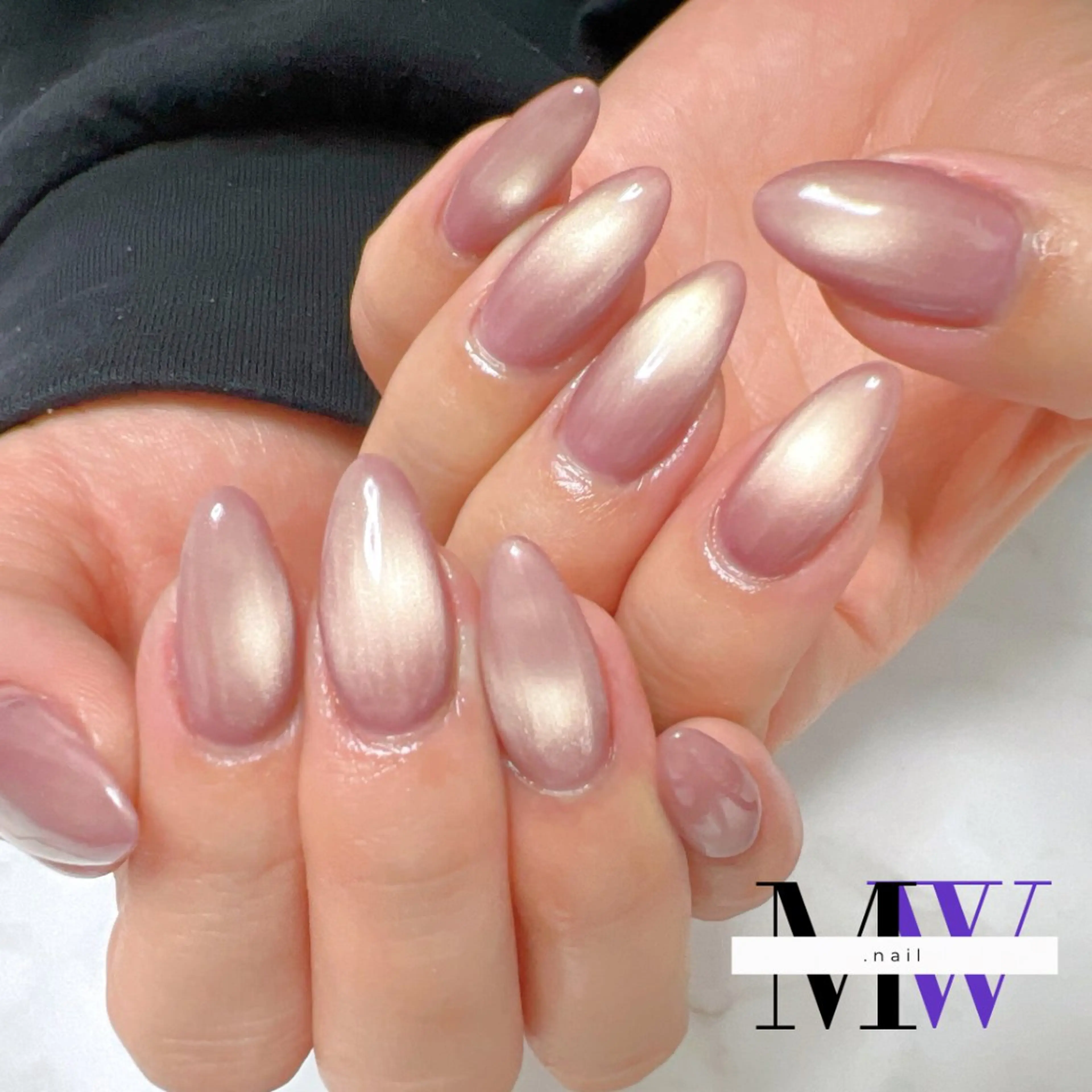 ネイル マグネットネイル ハンドネイル MW .nailのネイルデザイン