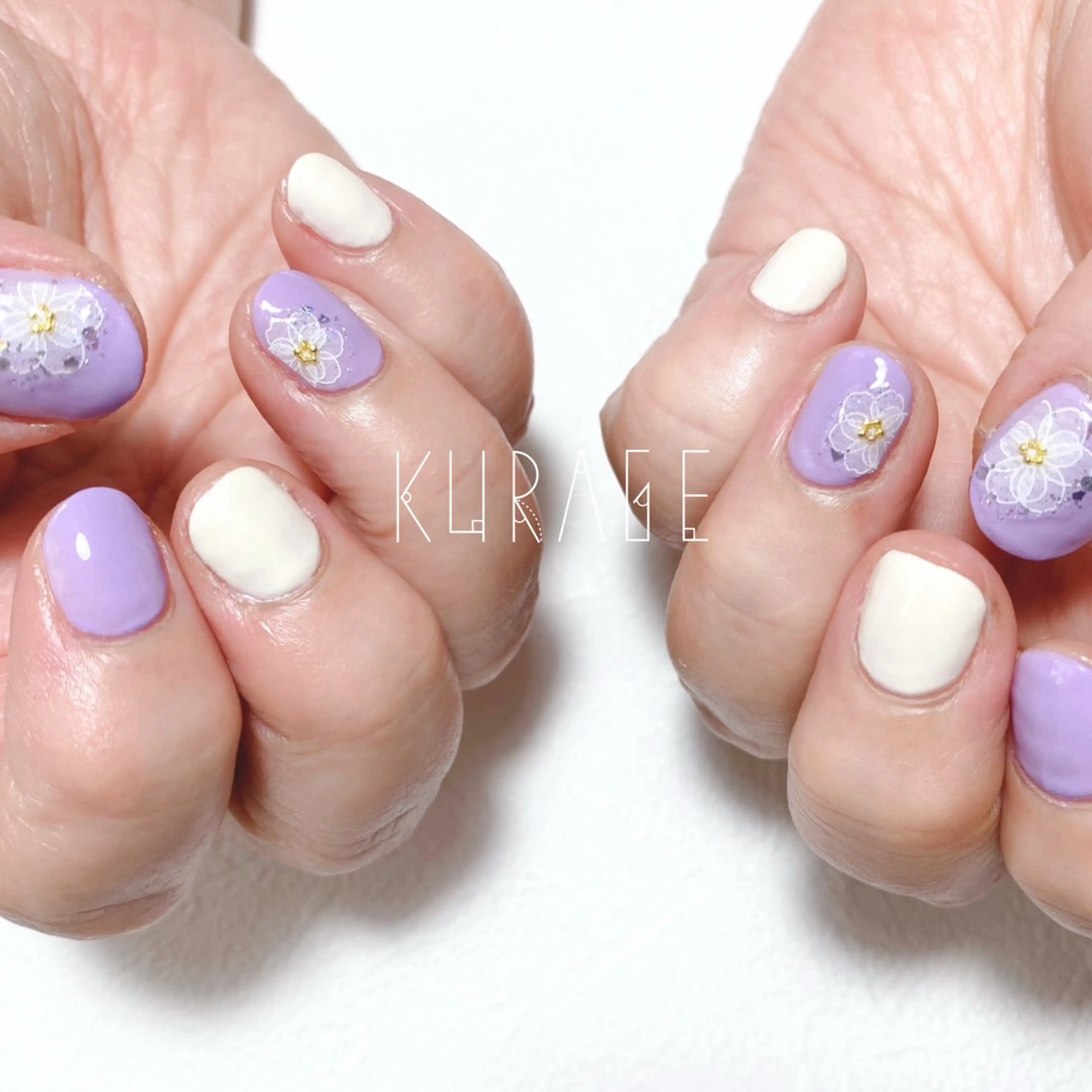 ネイル ハンドネイル private salon 海月のネイルデザイン