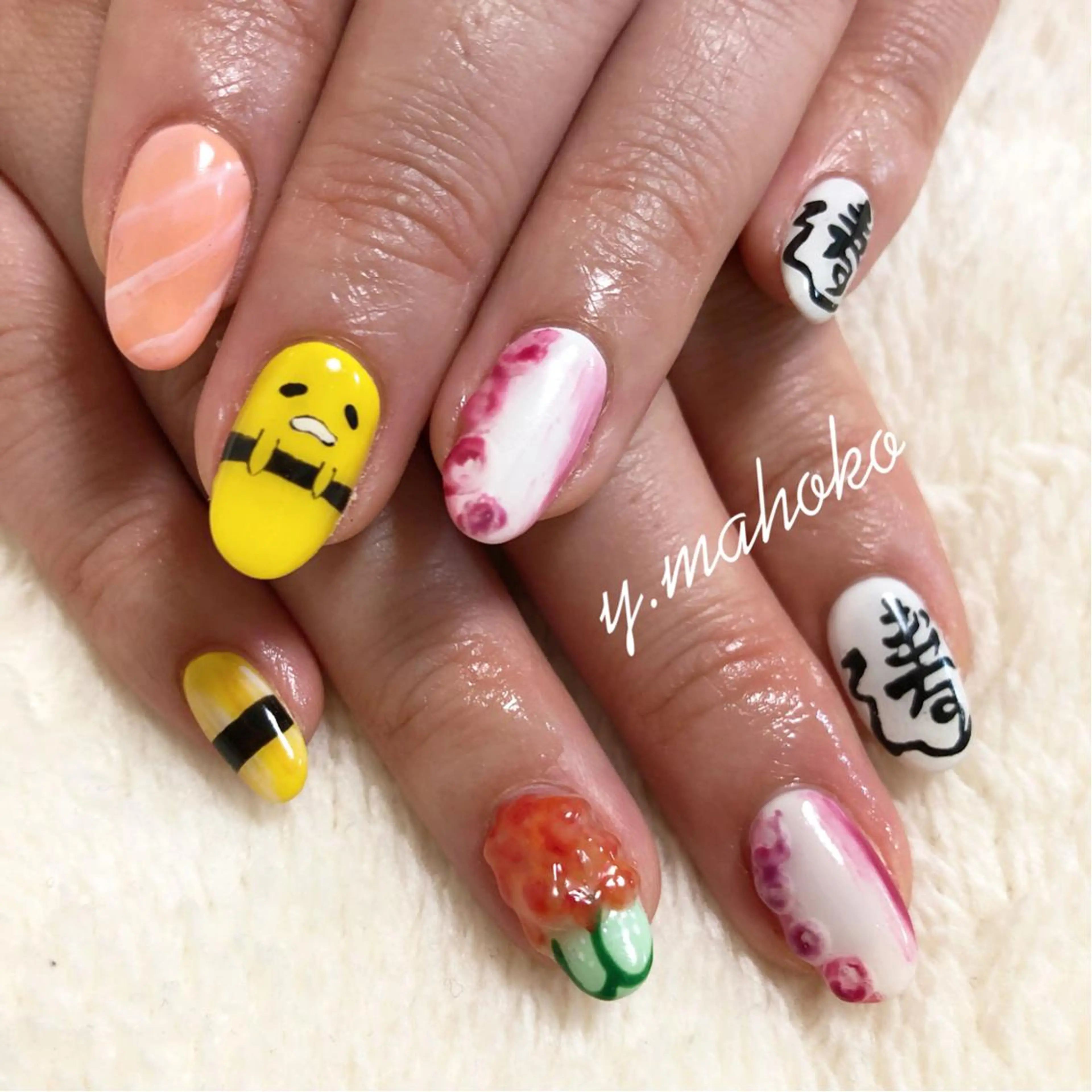 ネイル She nail studio 原宿所属・パラジェル有/ スカルプ/mahoのネイルデザイン