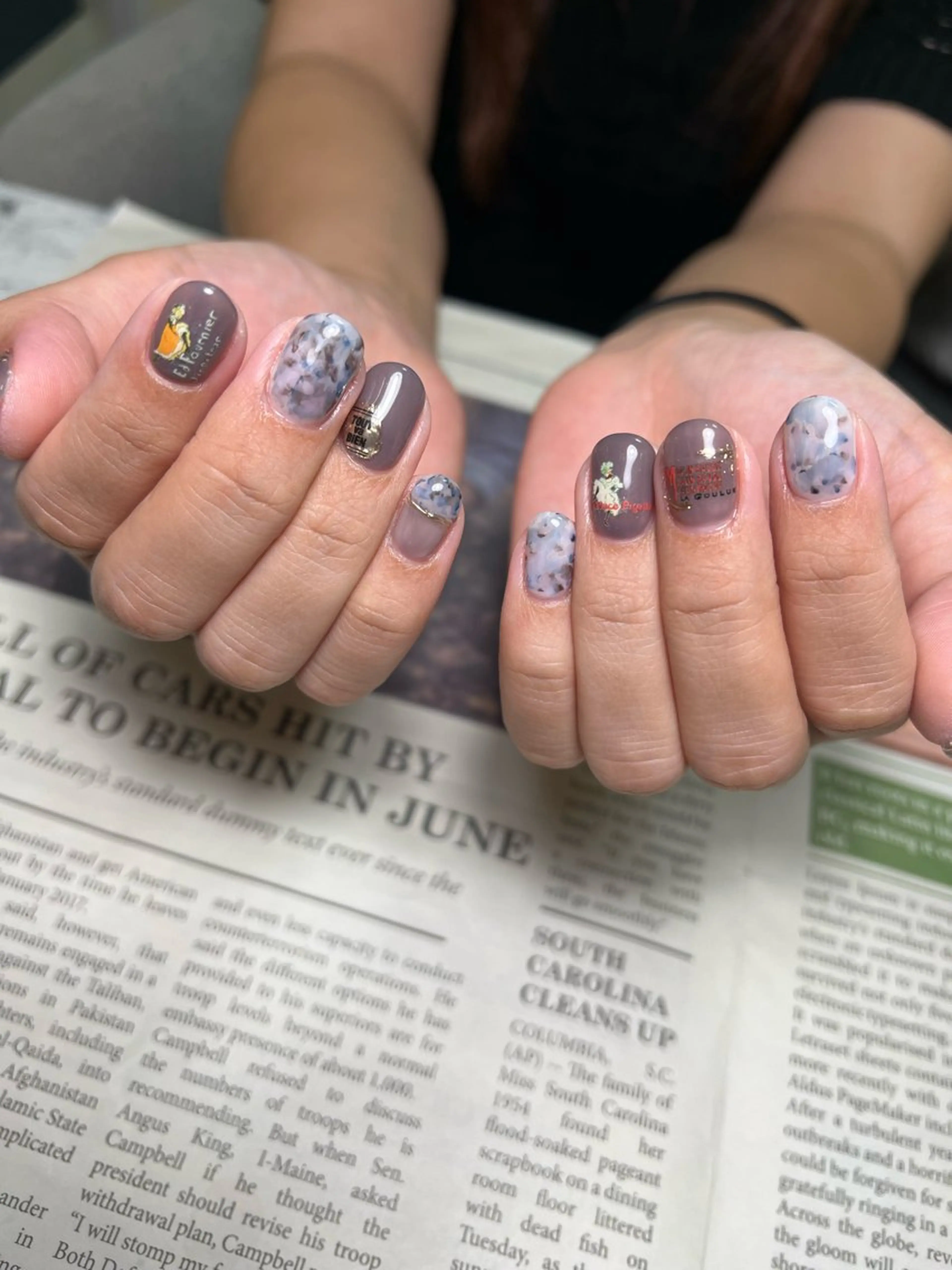 ネイル ハンドネイル YWnail所属・YW nail (ﾕｰﾈｲﾙ)のネイルデザイン