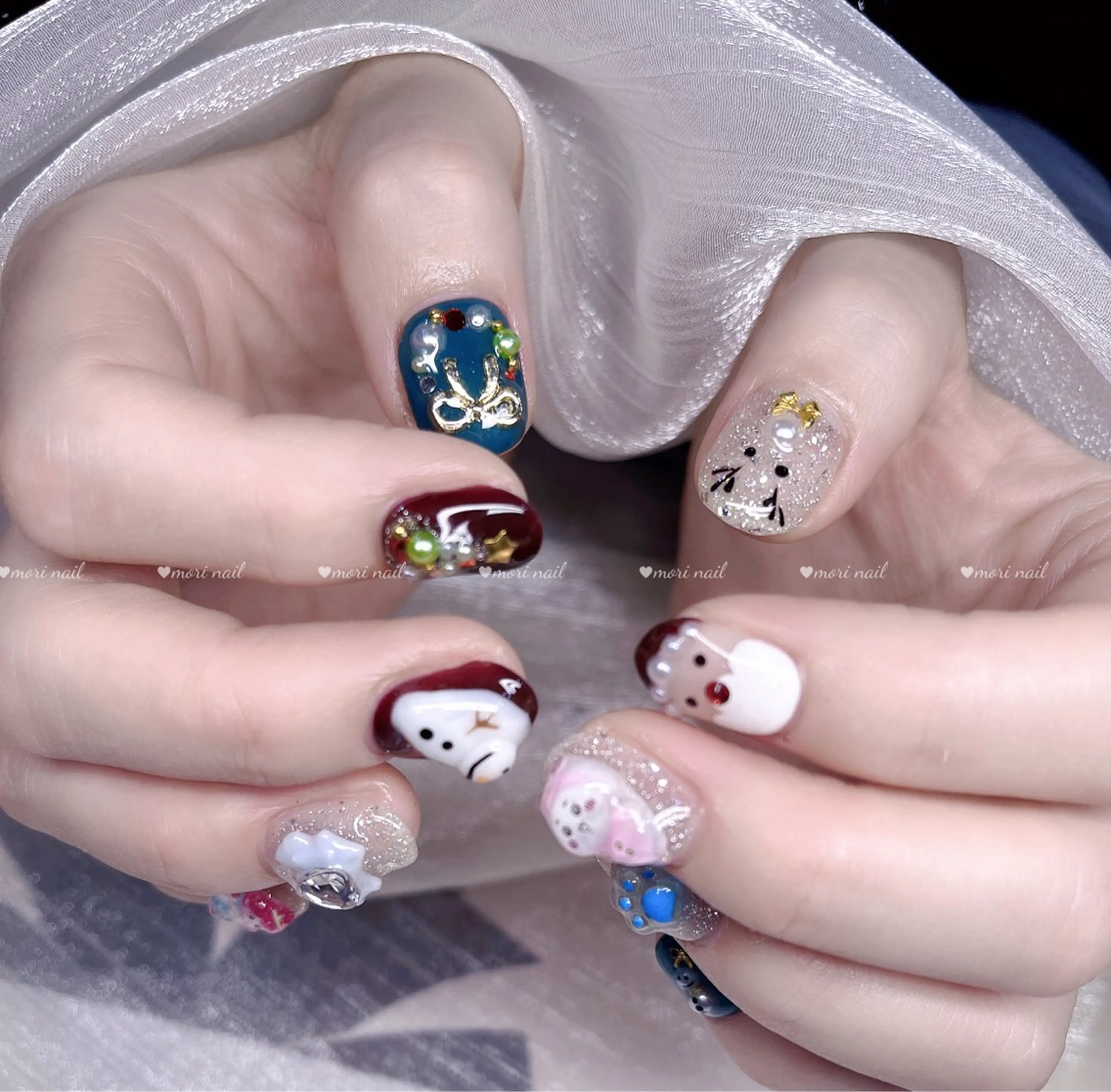 ネイル 森 ネイルサロンのネイルデザイン