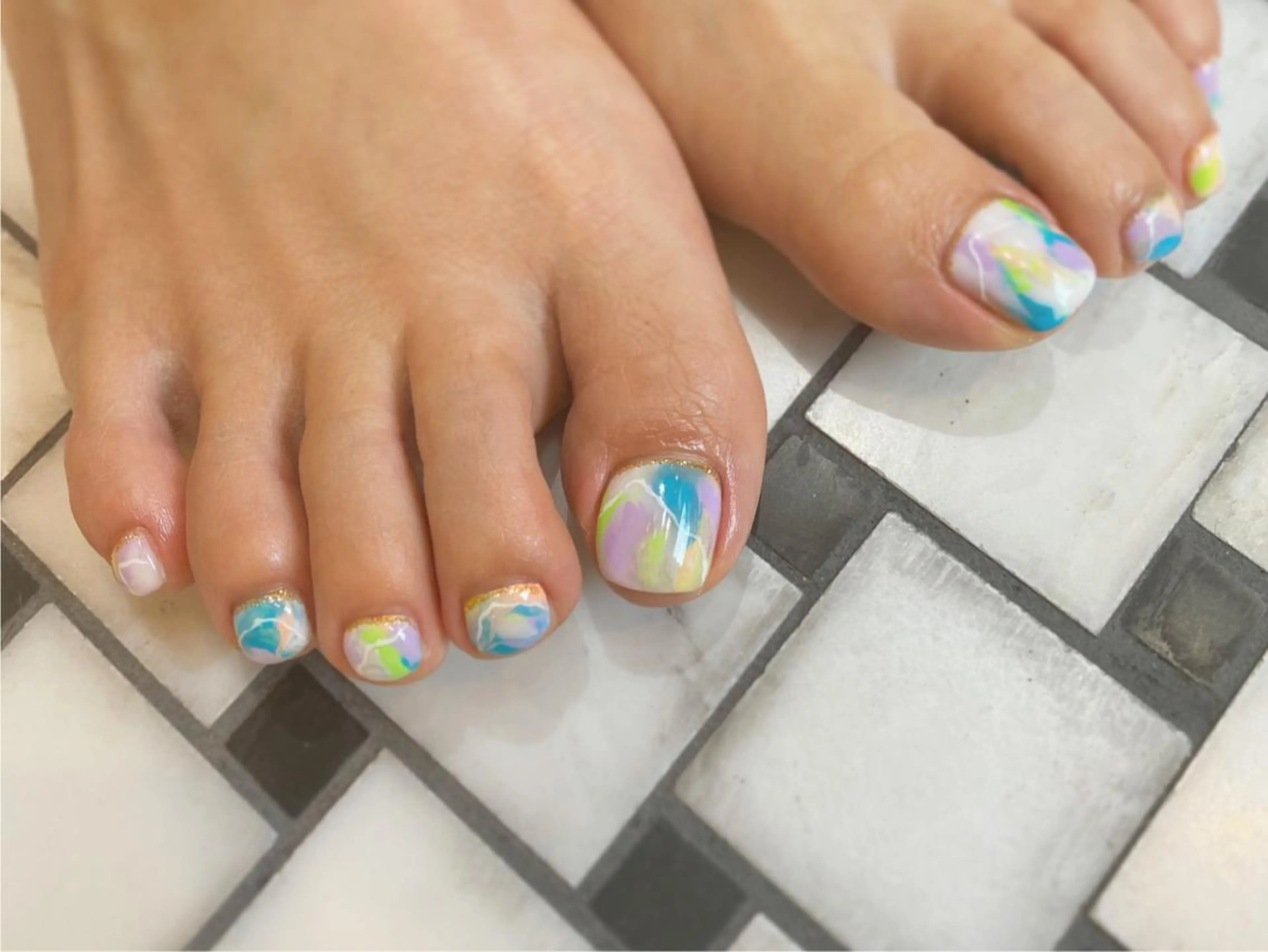 ネイル 🌼大西洋子 laughl🌼のネイルデザイン