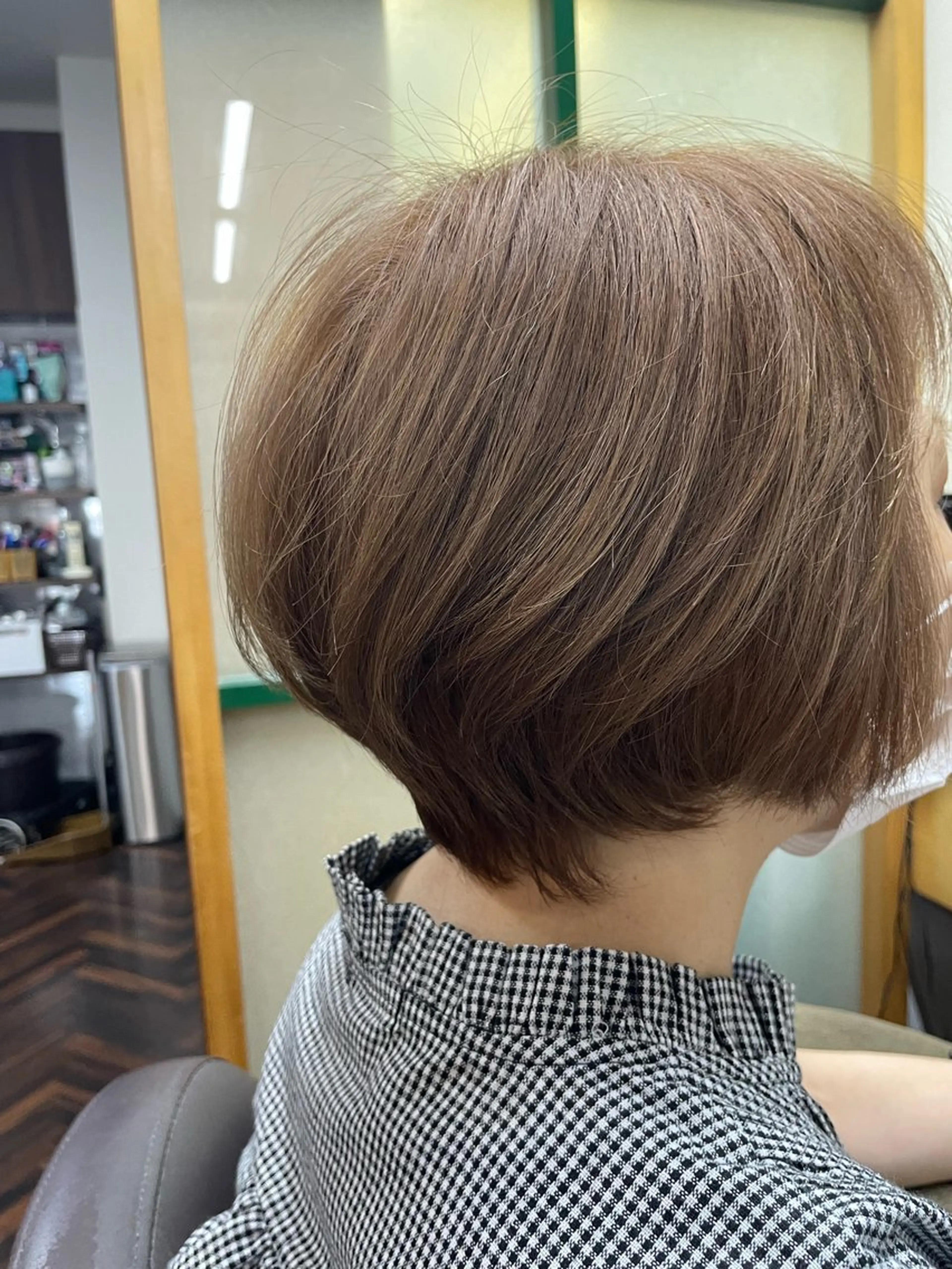 ショート ボブ ショートヘア katae sayoriのヘアスタイル
