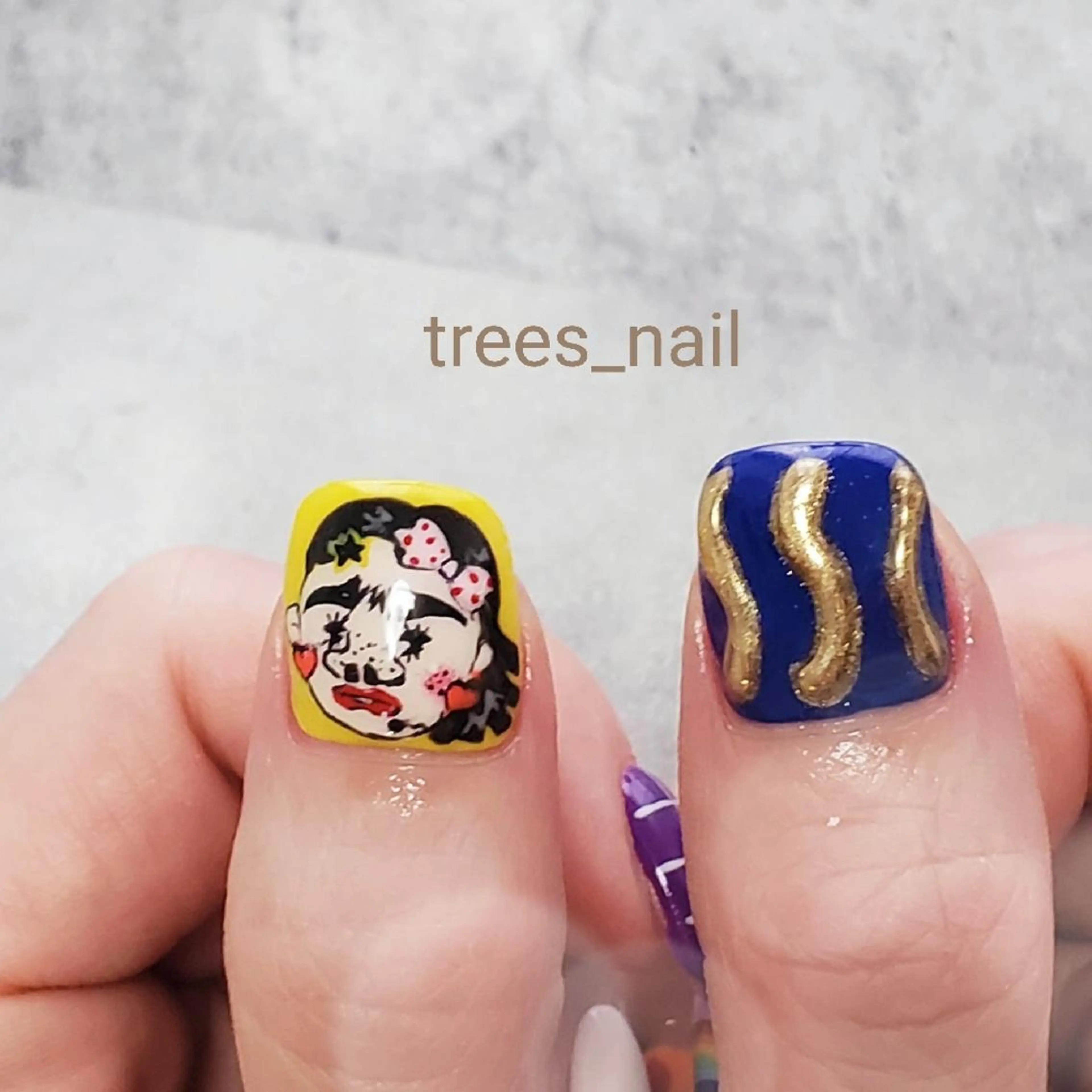 ネイル trees_ nailのネイルデザイン